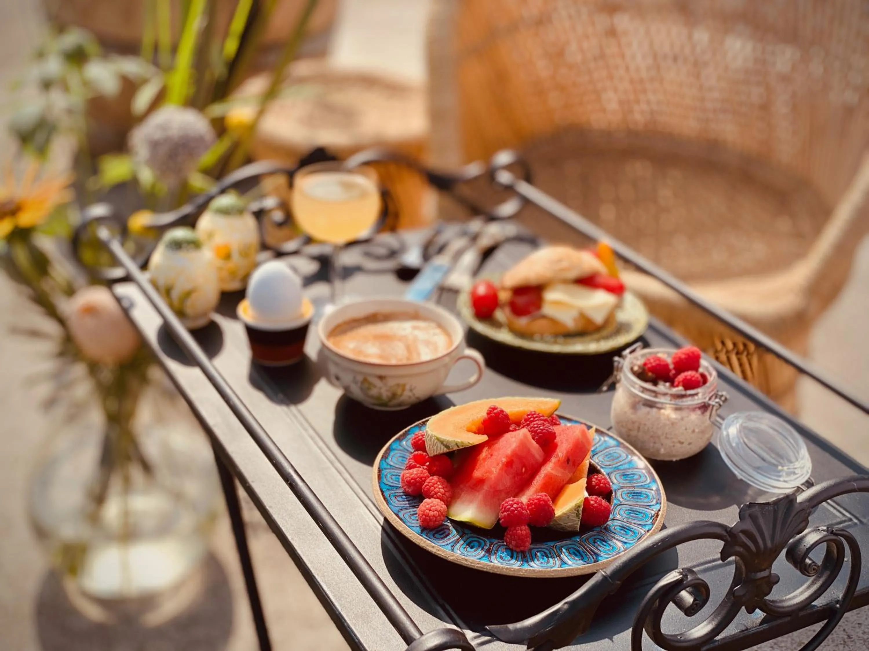 Food in Fröken Hjorts Bed and Breakfast