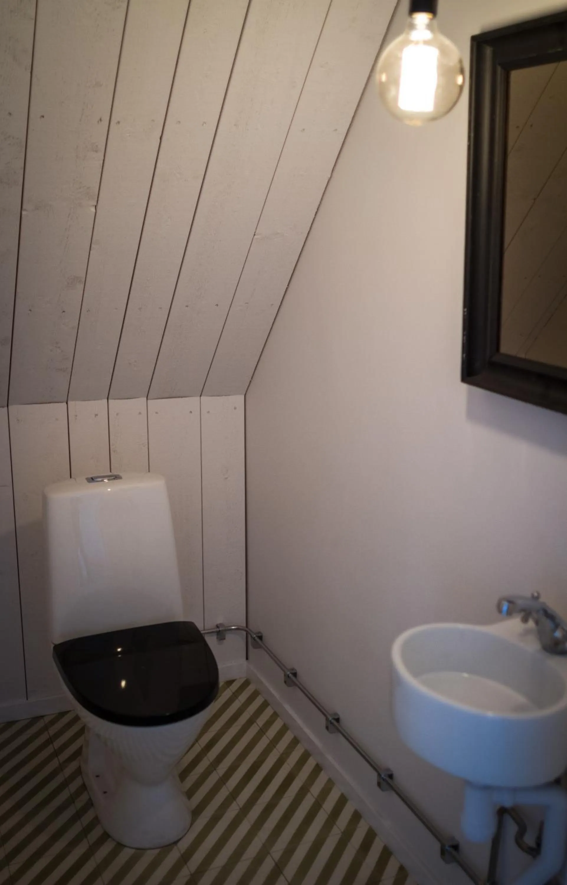 Toilet in Fröken Hjorts Bed and Breakfast