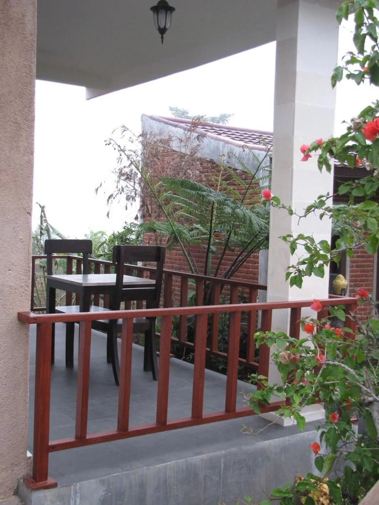 Balcony/Terrace in Terrasse du Lac Munduk