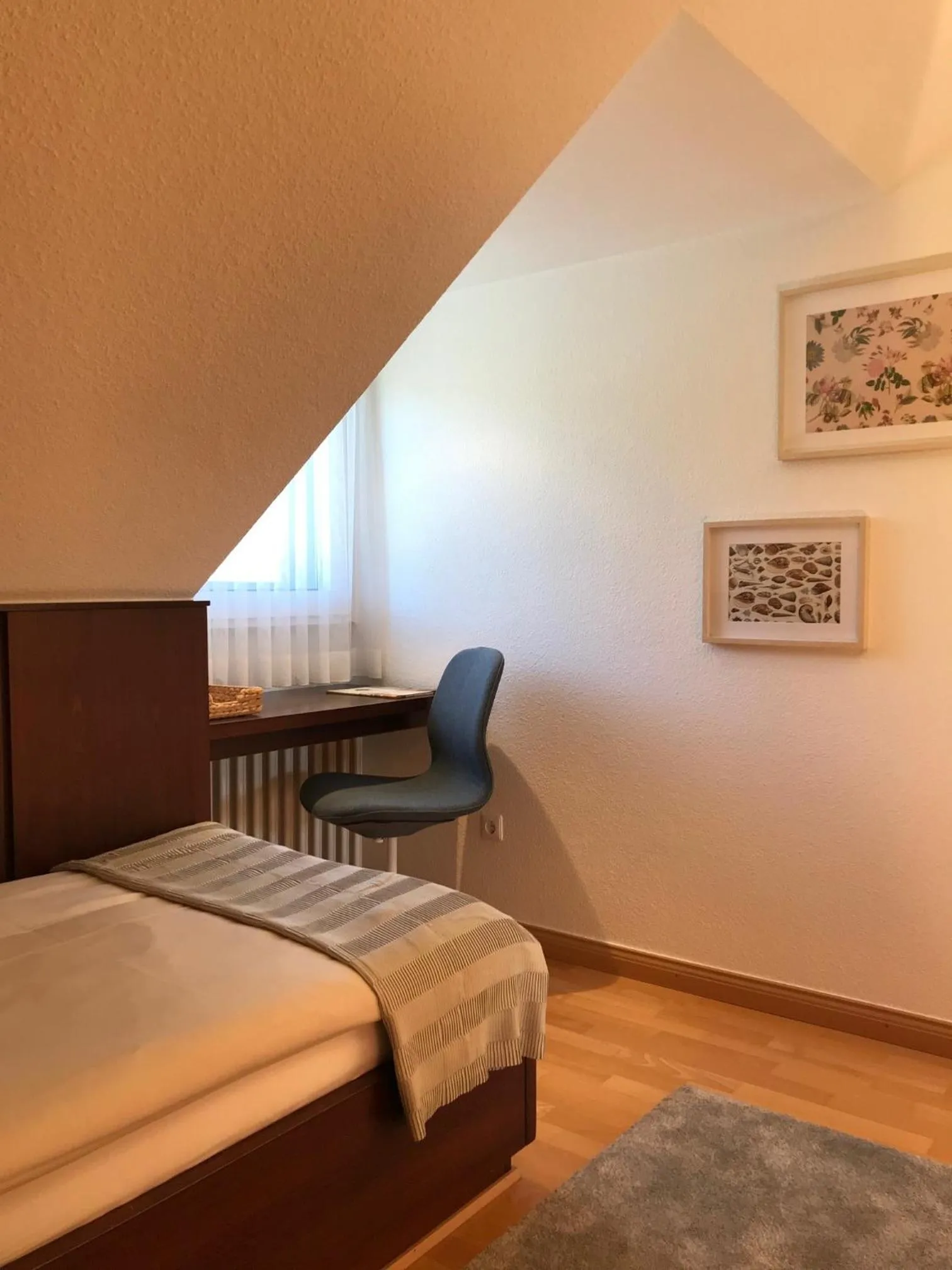 Decorative detail, Bed in Haus Rahenkamp