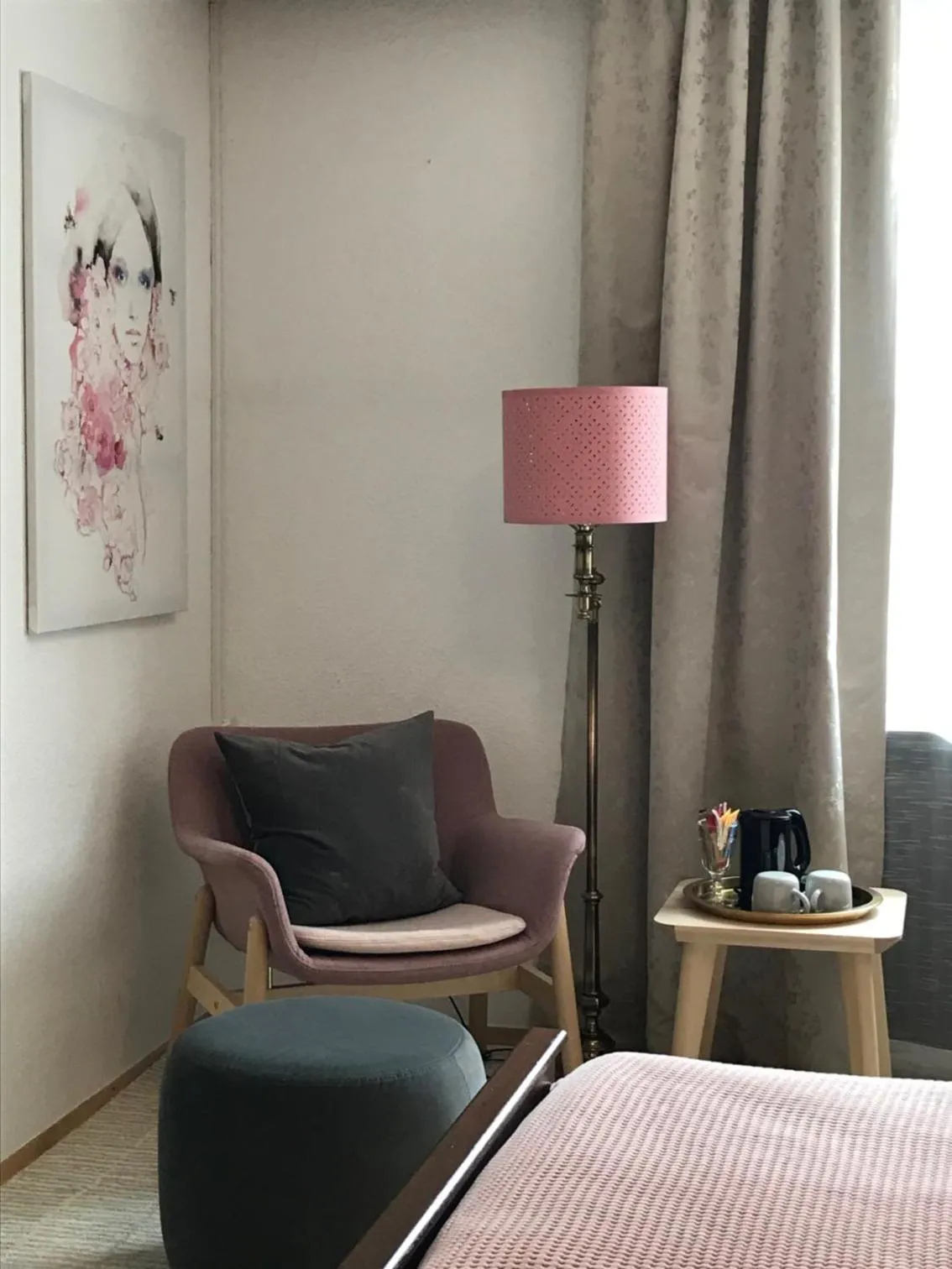 Decorative detail, Bed in Haus Rahenkamp