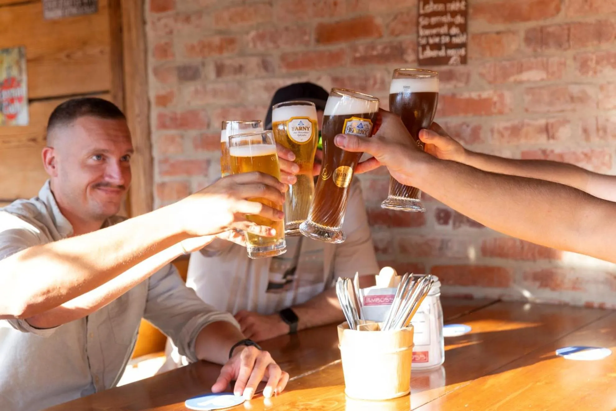 Dining area in Gasthaus Amboss