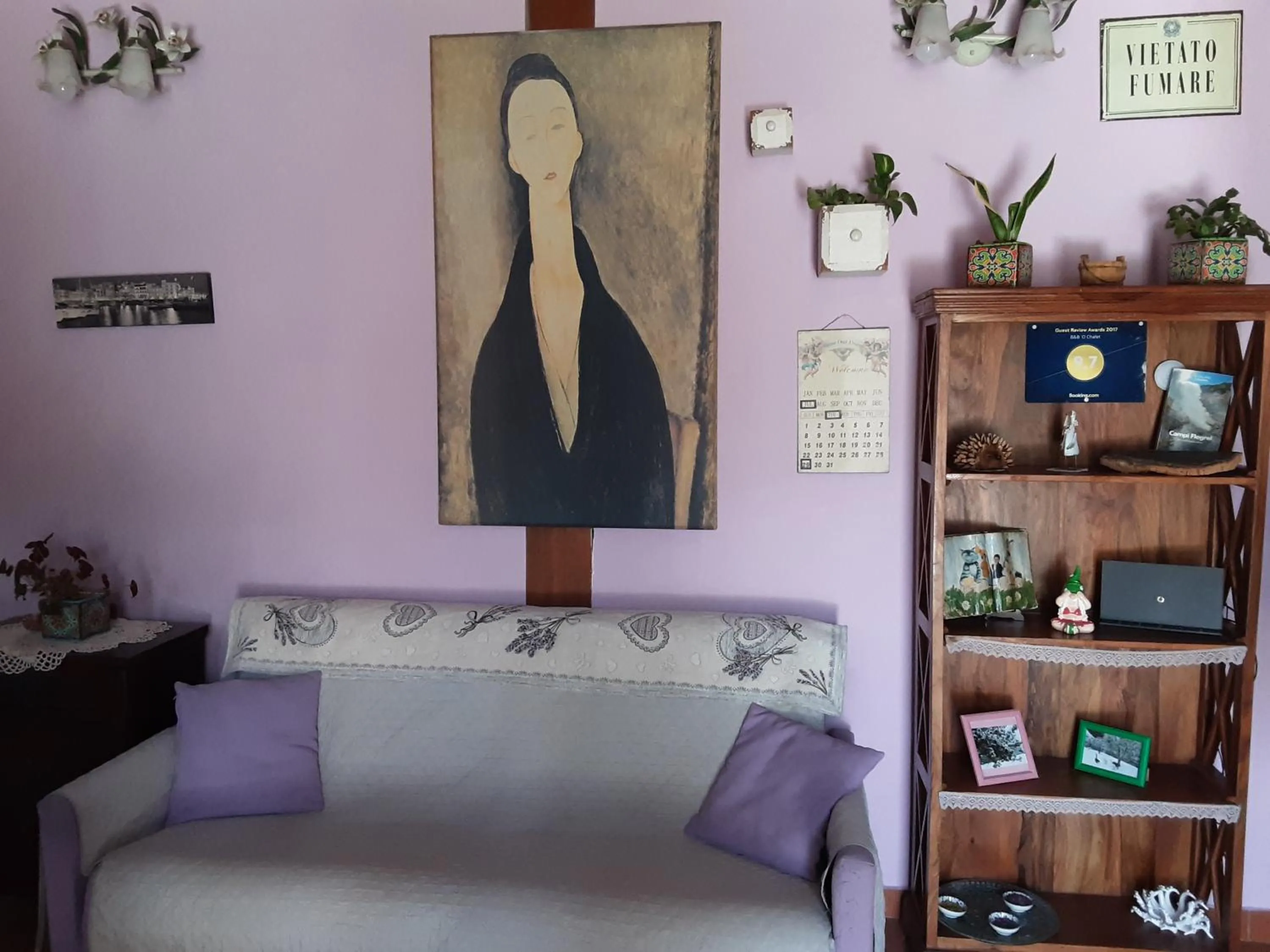 Seating area in 'O Chalet