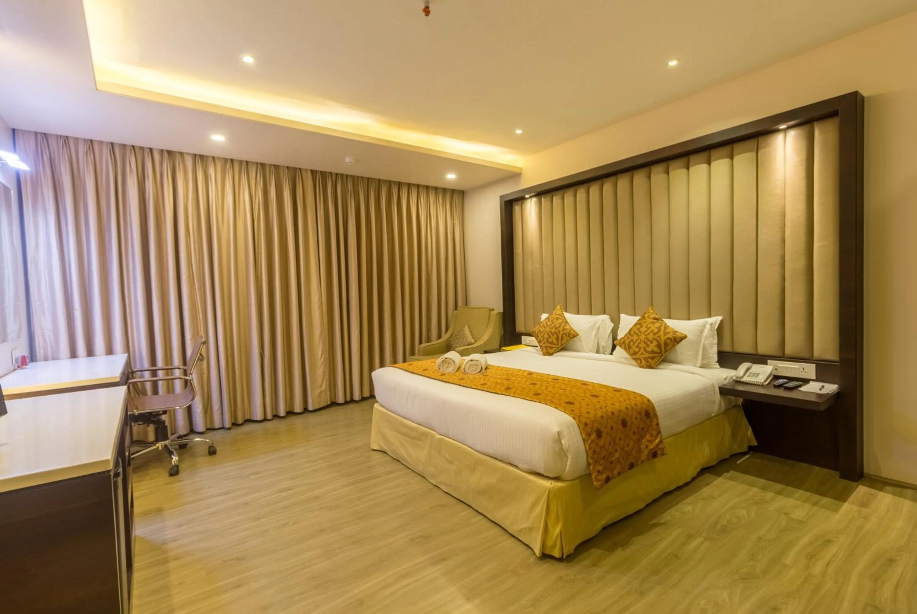 Bedroom, Bed in Hotel Palacio