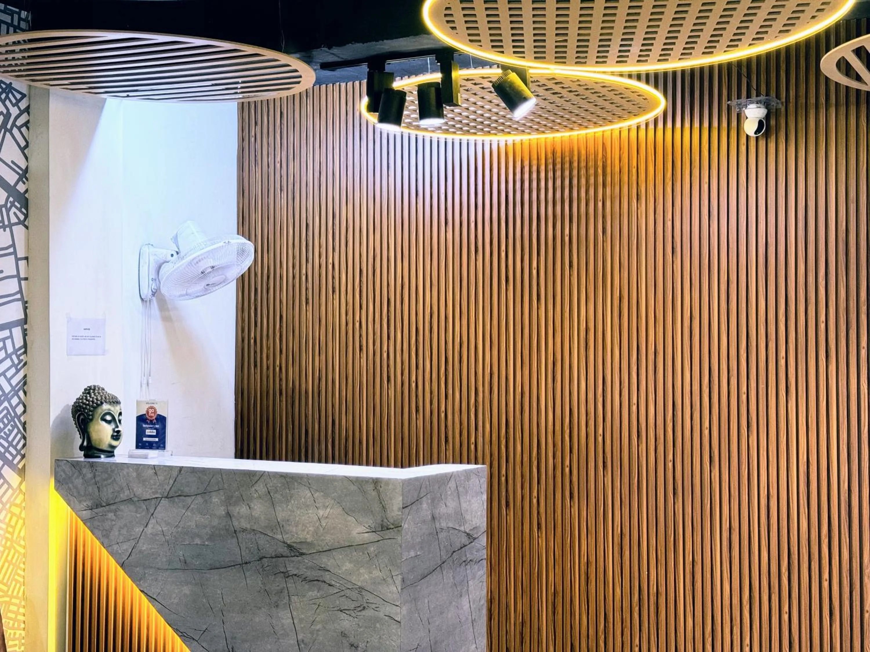 Lobby or reception in Backpacker's Nest