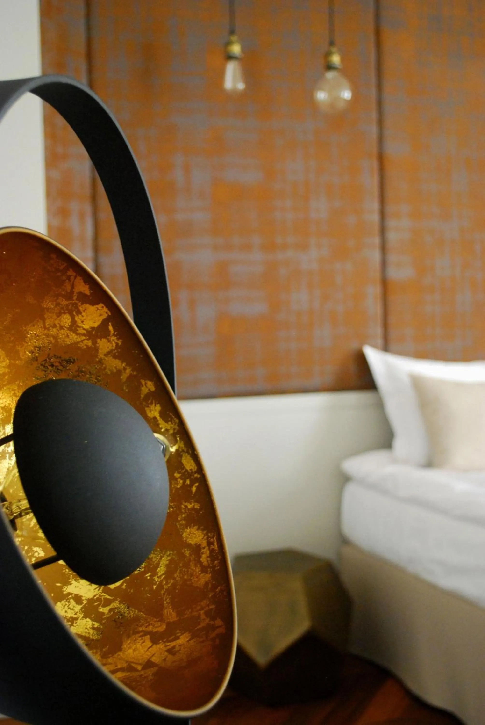 Decorative detail, Bed in Hotel Nihil Novi