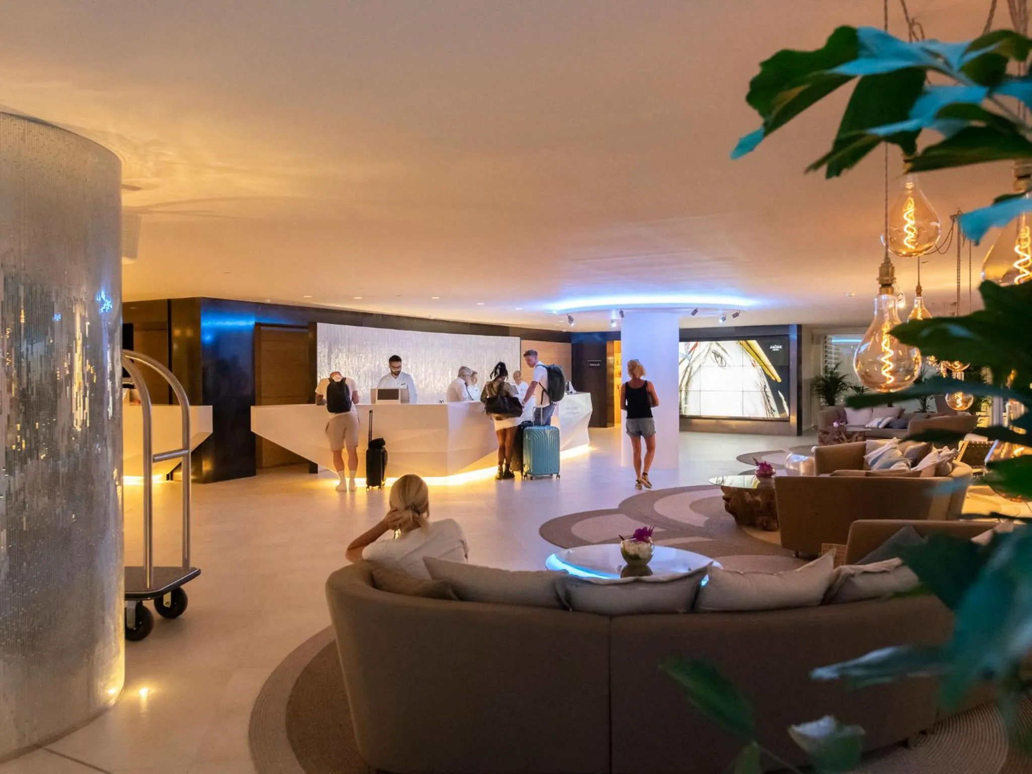 Lobby or reception in Amàre Beach Hotel Ibiza - Adults Recommended