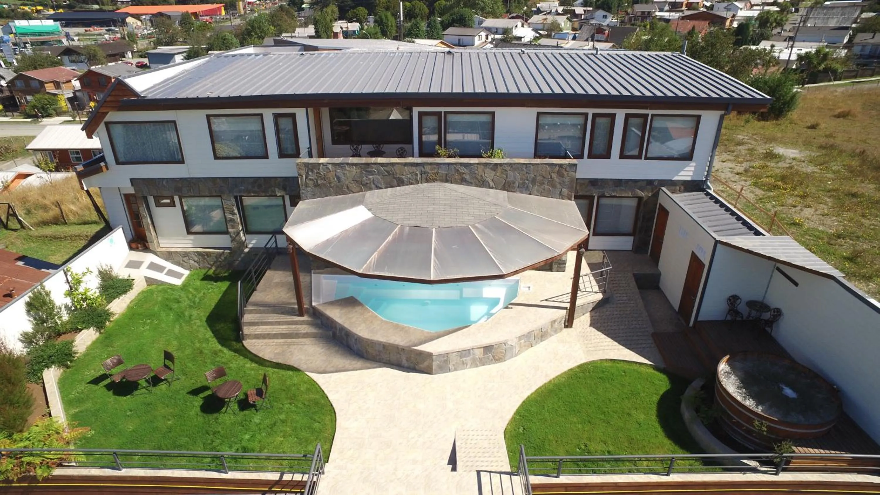 Swimming pool in Dein Haus Hotel y Departamentos