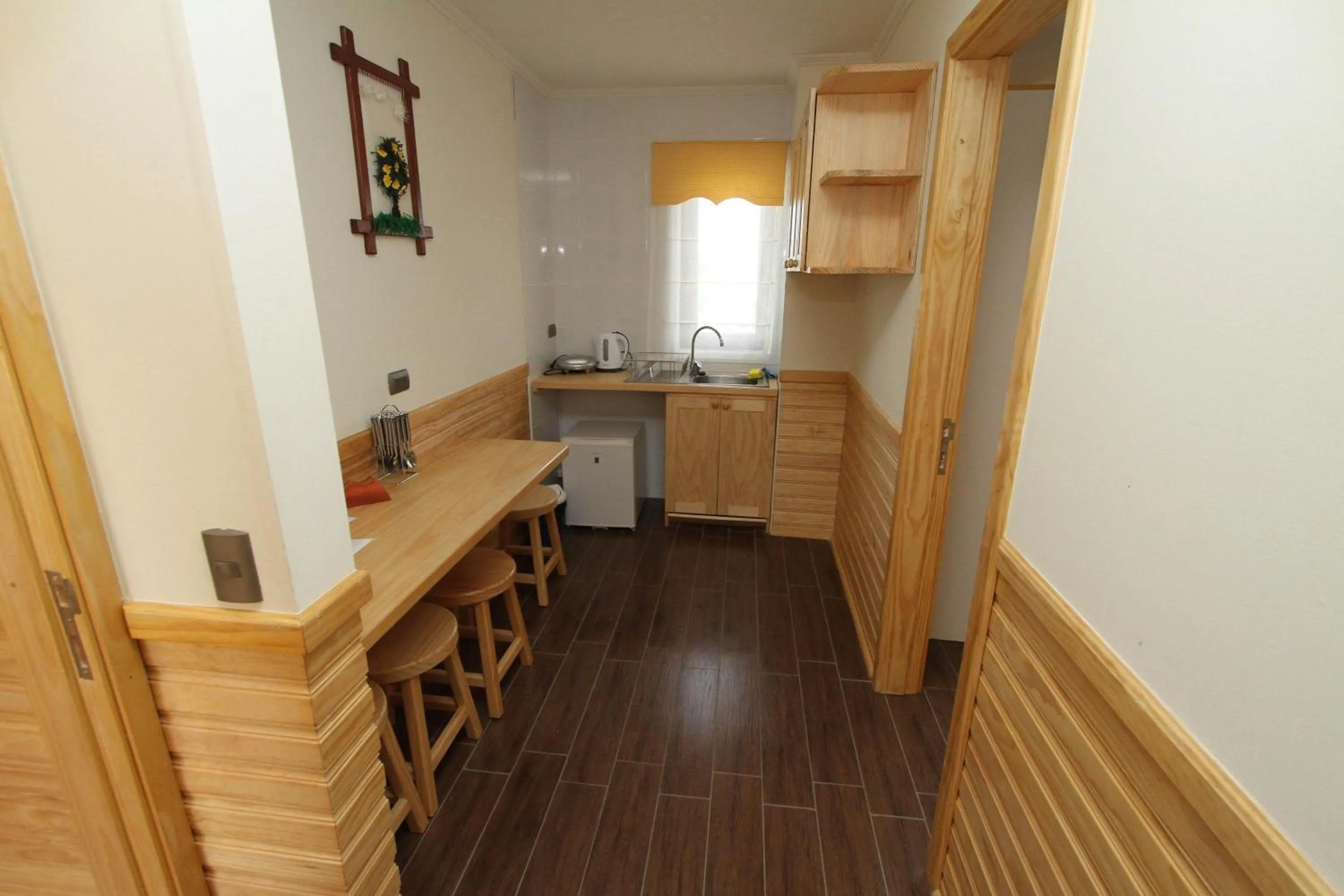 Kitchen or kitchenette in Dein Haus Hotel y Departamentos