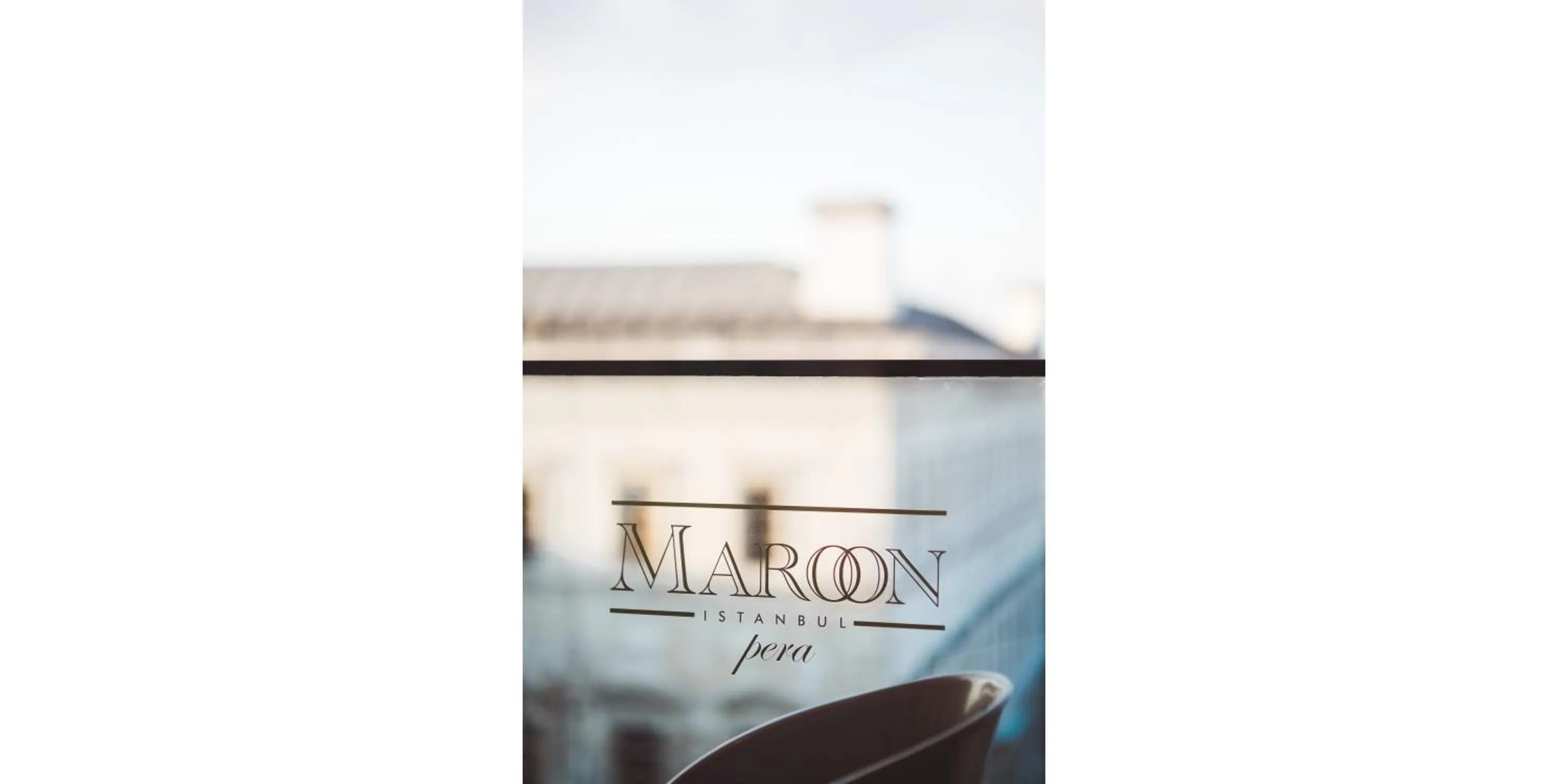 Property logo or sign in Maroon Hotel Pera