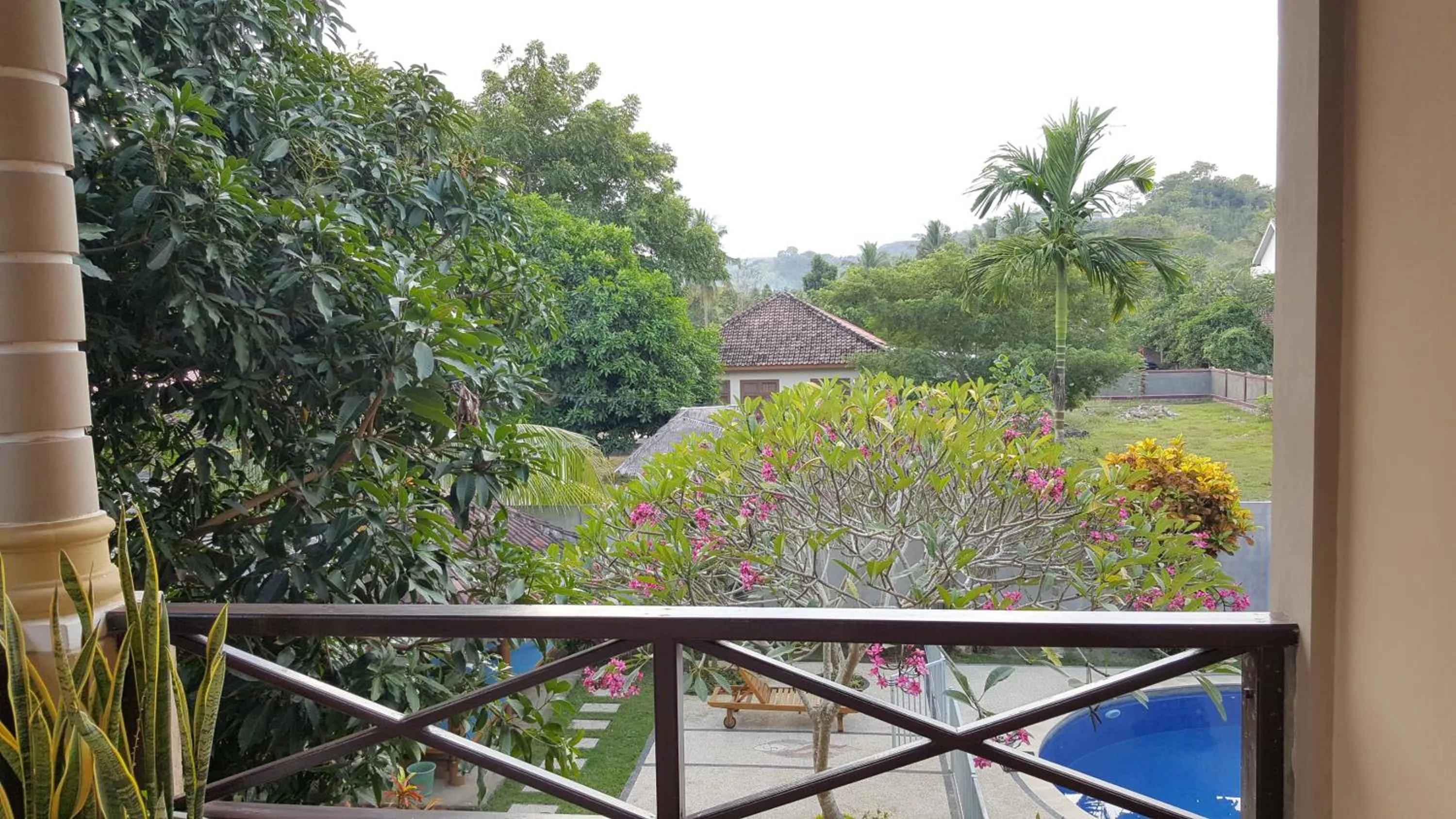 Property building in Sari Inn Kuta Lombok