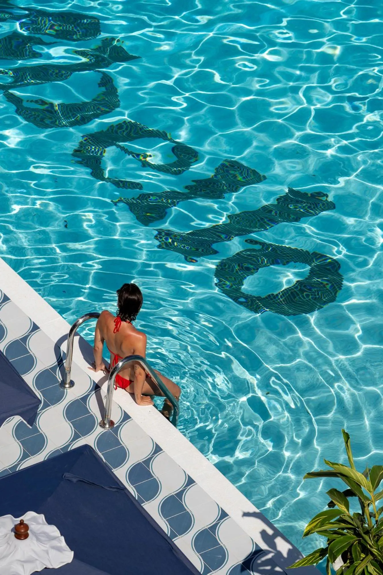 Swimming pool in Hotel Mongibello Ibiza