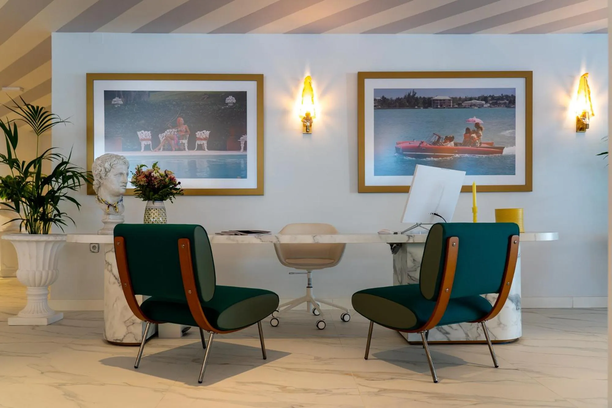 Lobby or reception in Hotel Mongibello Ibiza