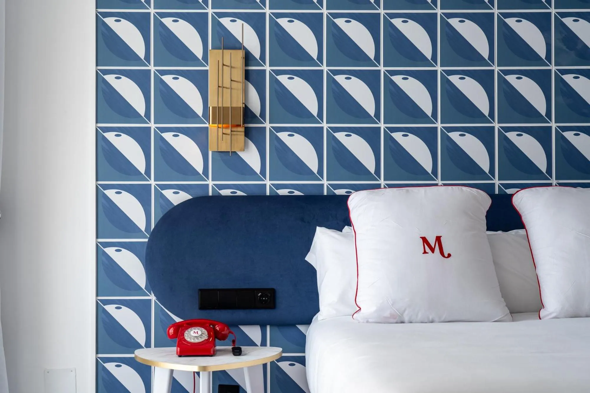 Bed in Hotel Mongibello Ibiza