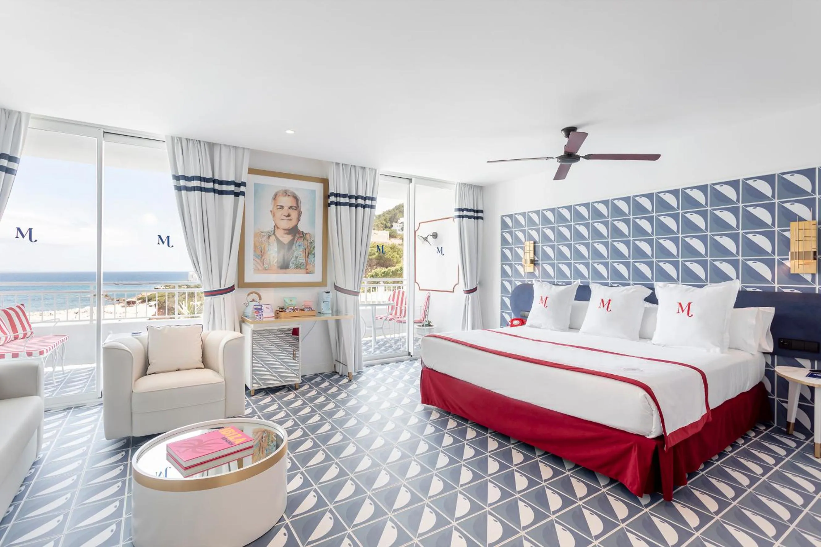 Bed in Hotel Mongibello Ibiza