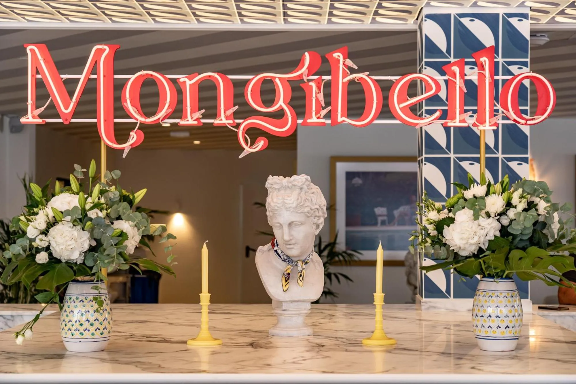 Lobby or reception in Hotel Mongibello Ibiza