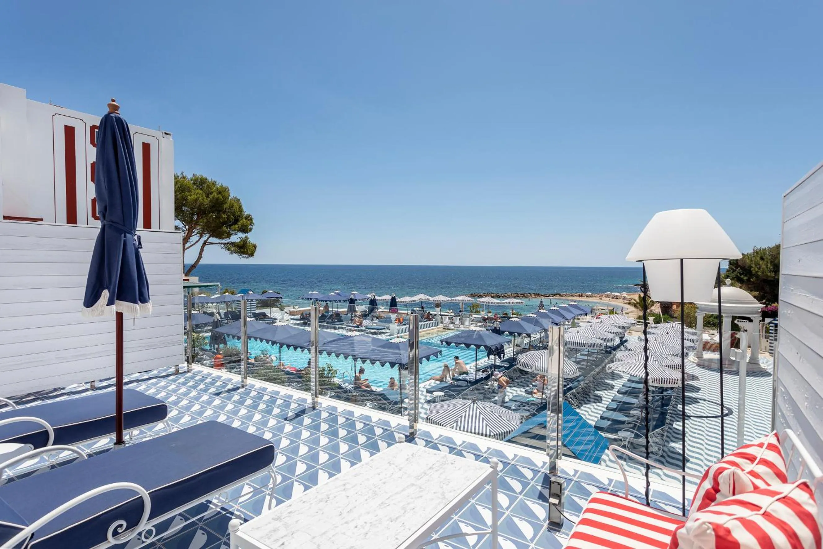 Balcony/Terrace in Hotel Mongibello Ibiza