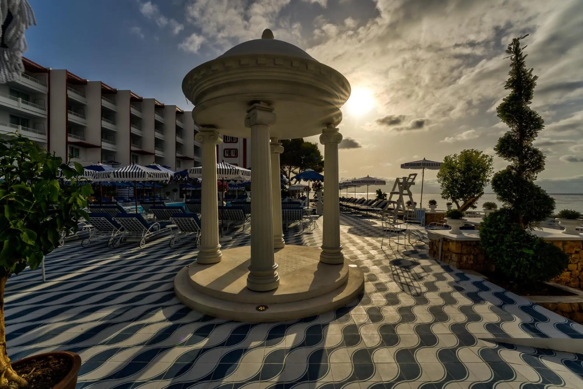Decorative detail in Hotel Mongibello Ibiza
