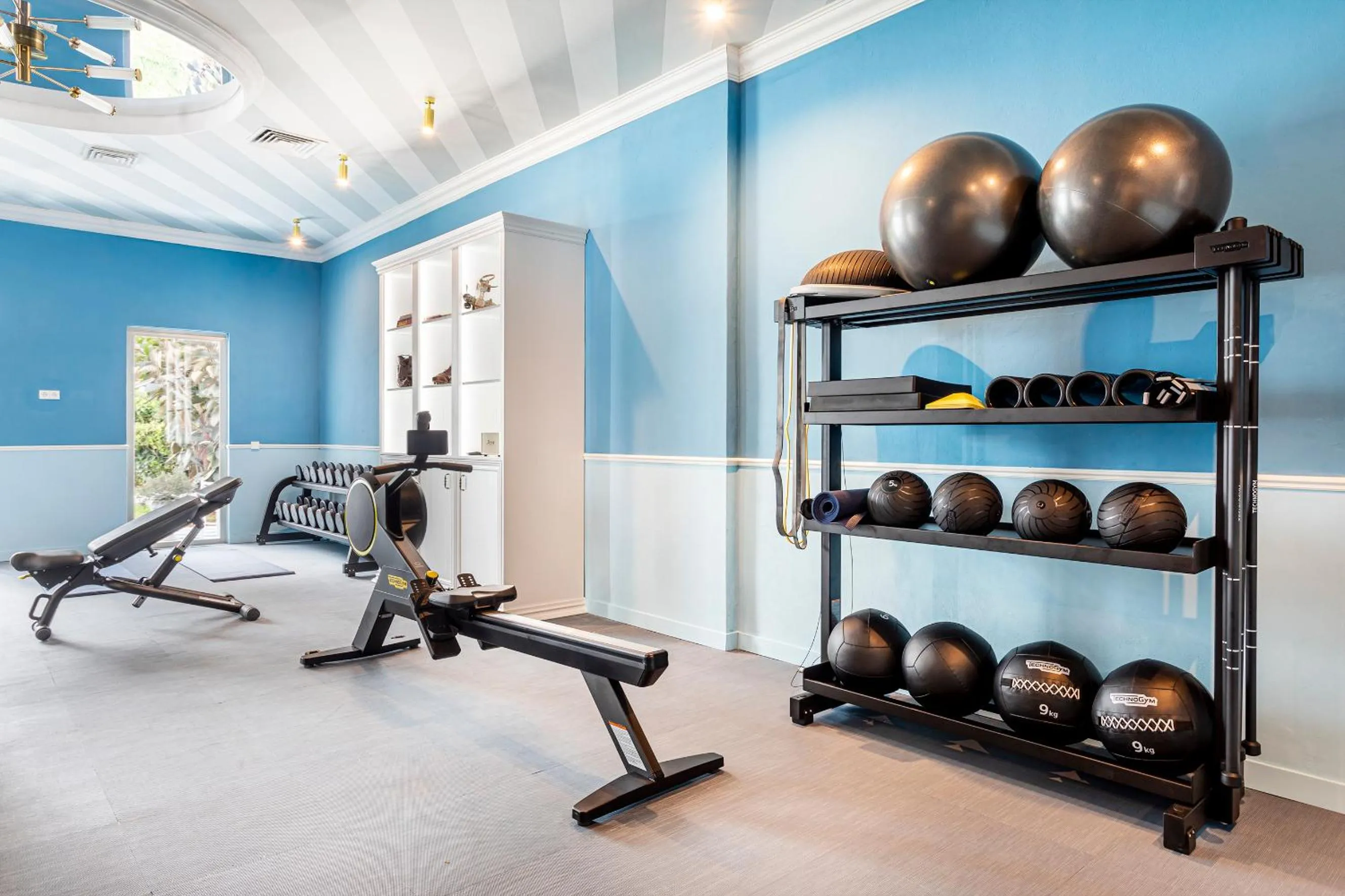 Fitness centre/facilities in Hotel Mongibello Ibiza
