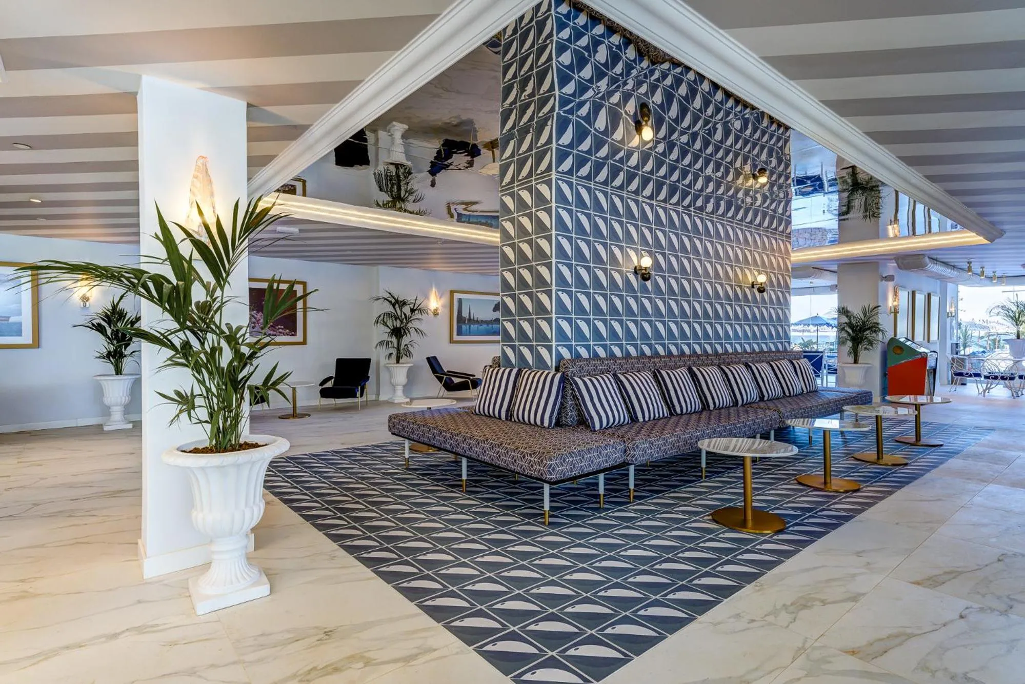 Lobby or reception in Hotel Mongibello Ibiza