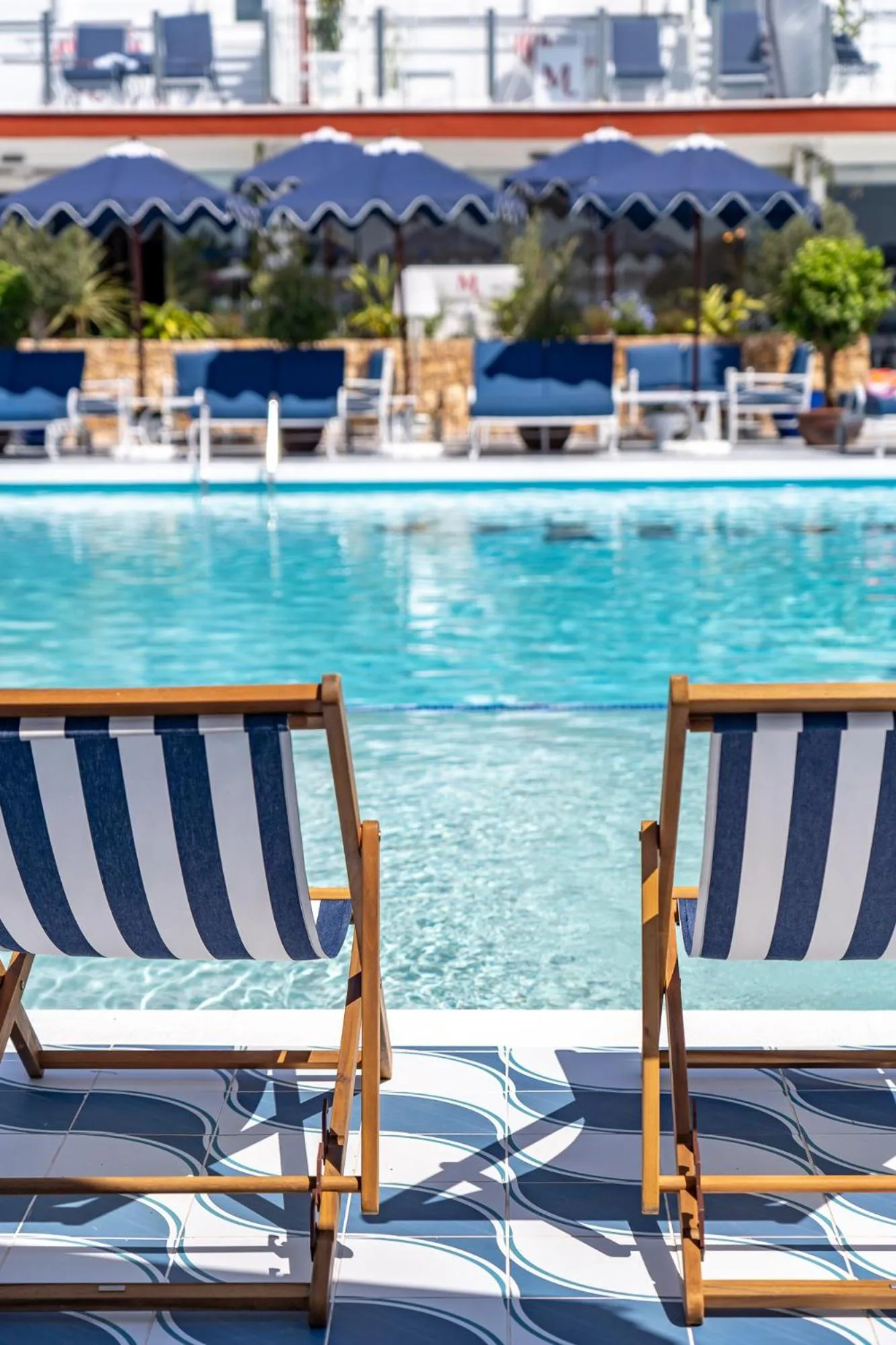 Swimming pool in Hotel Mongibello Ibiza