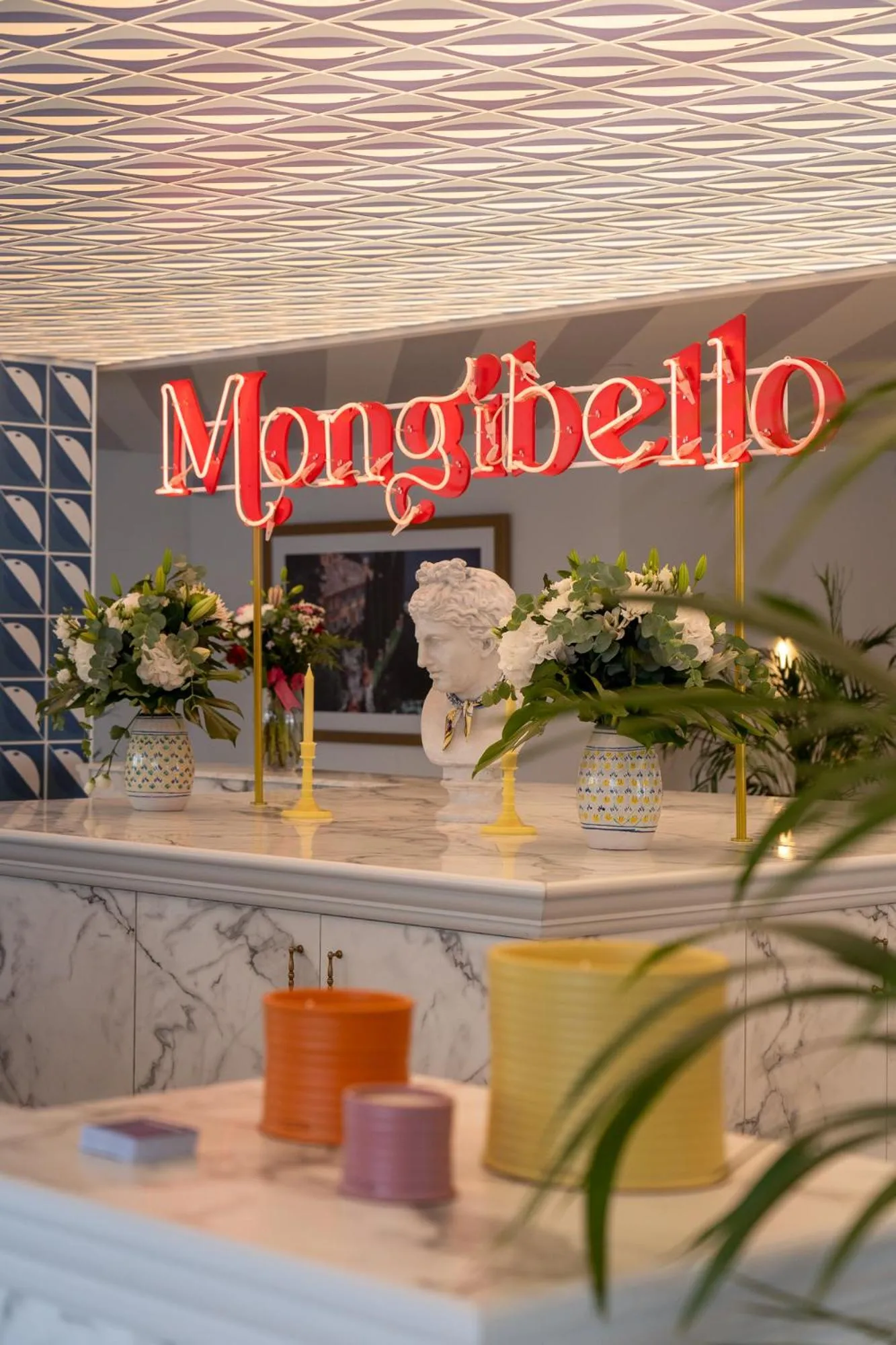 Lobby or reception in Hotel Mongibello Ibiza