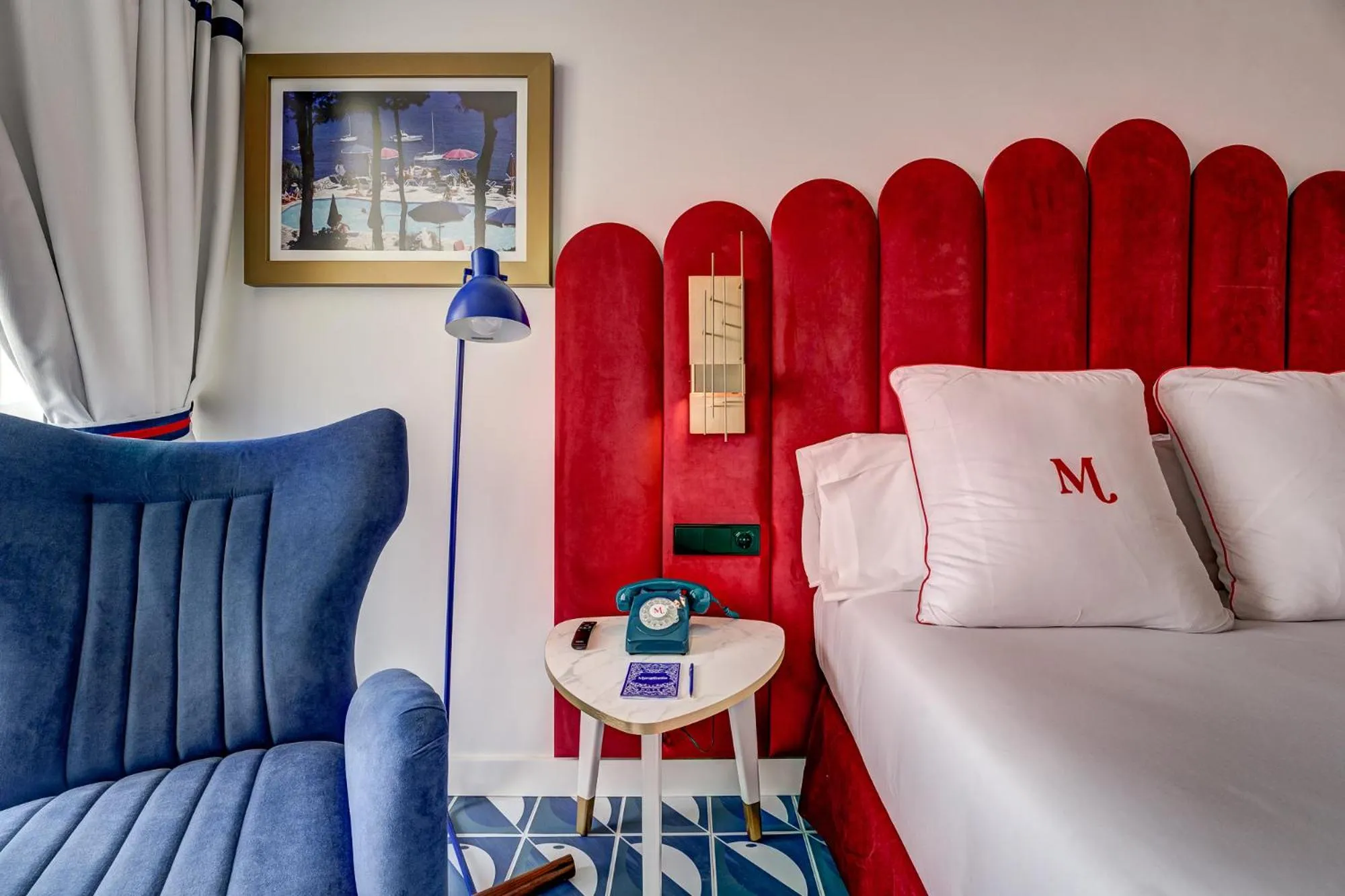 Bed in Hotel Mongibello Ibiza