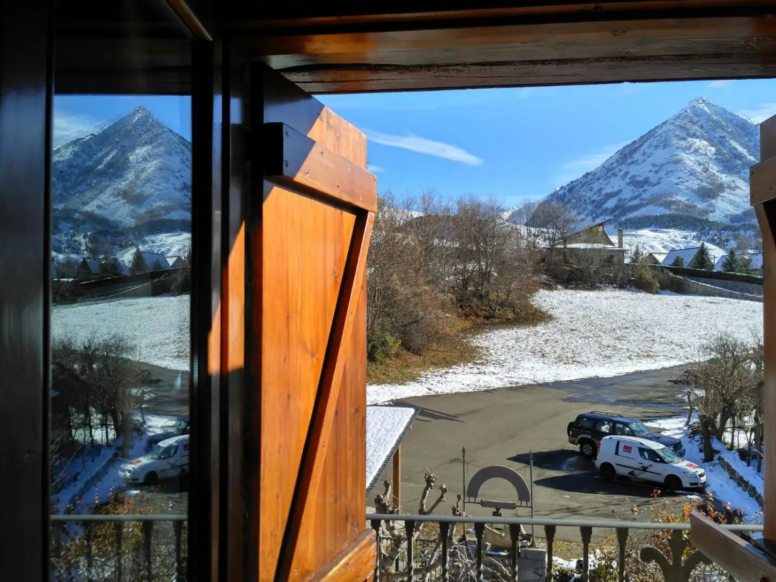 Natural landscape in Hotel Casa Cornel