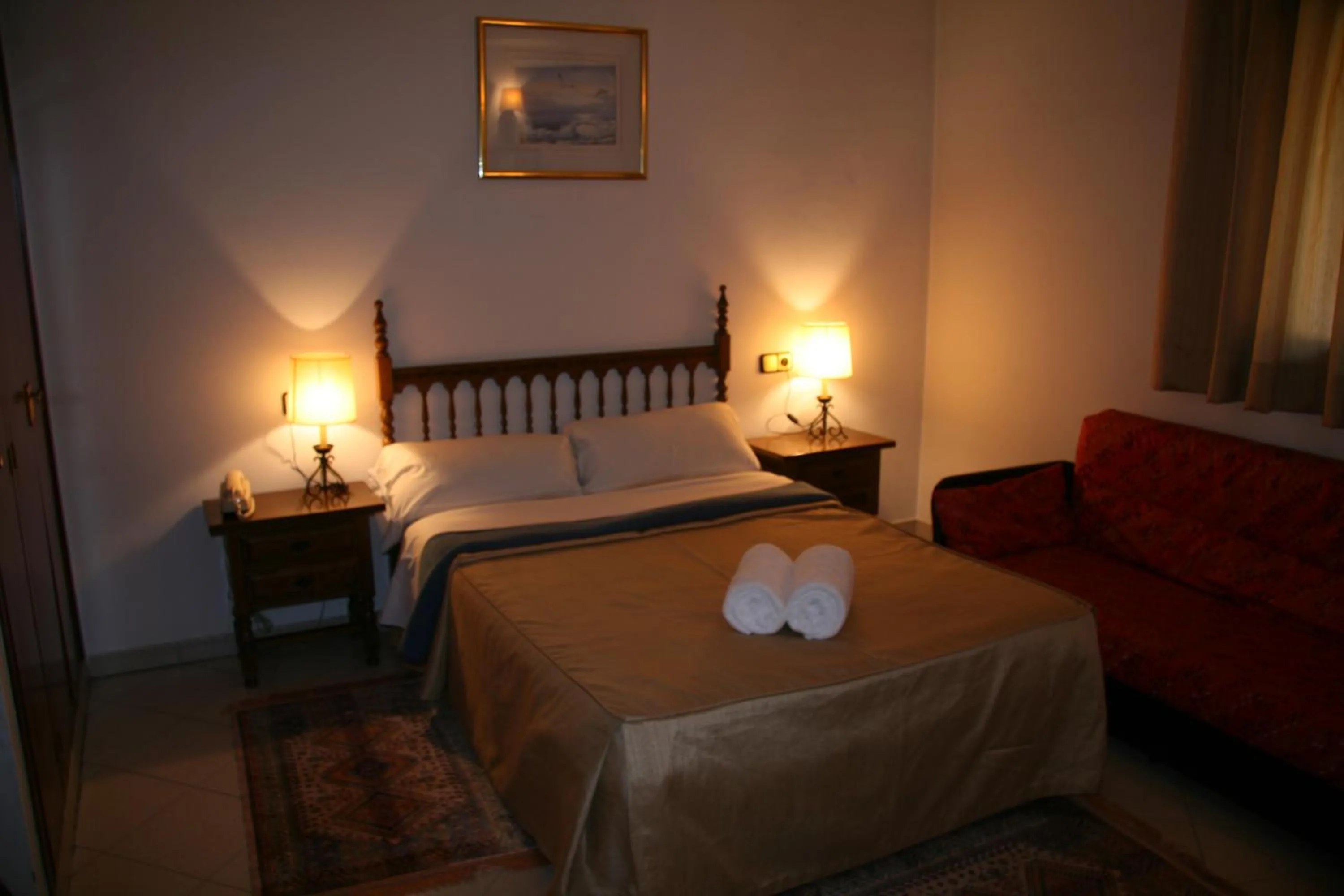 Bedroom, Bed in Gaspà