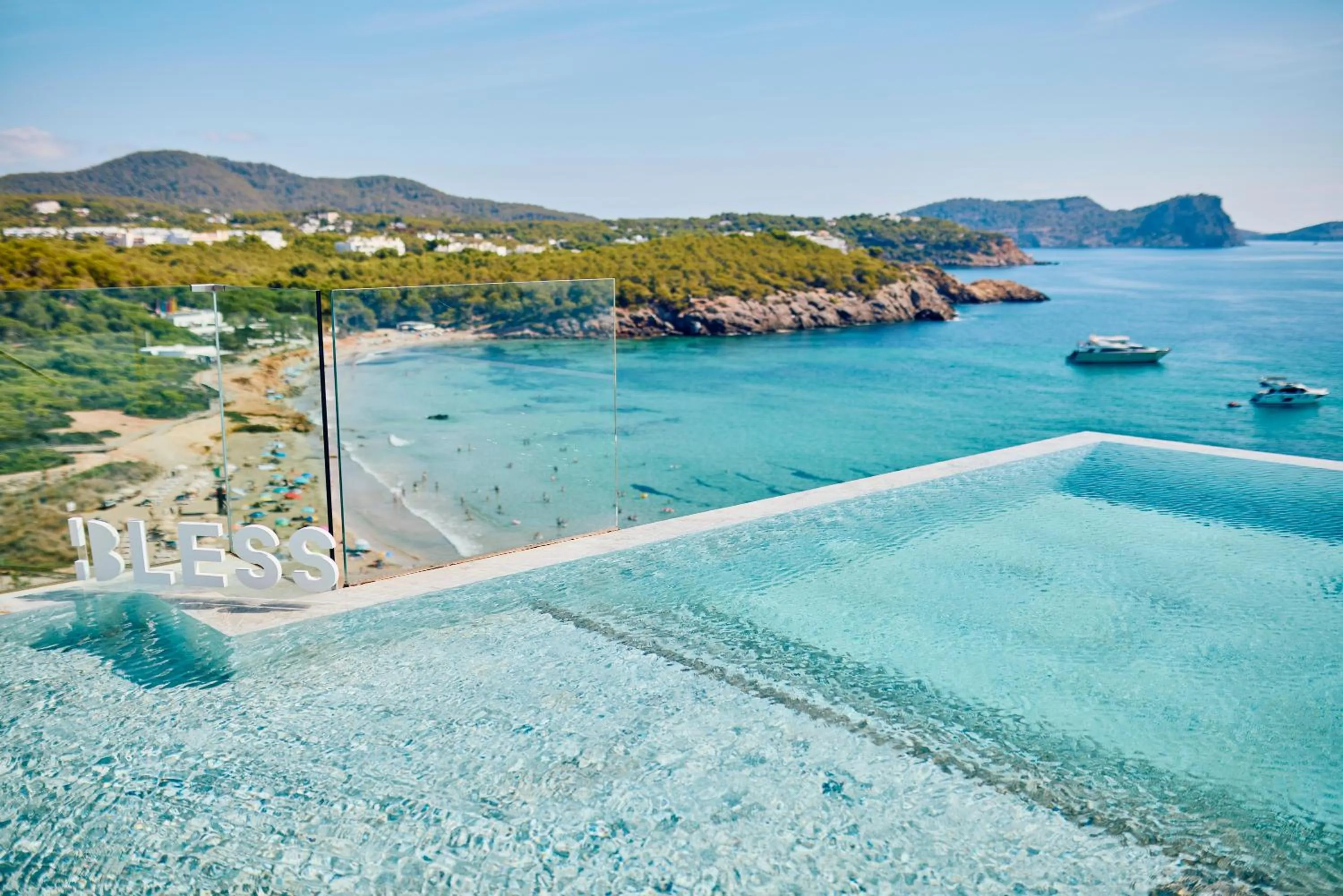 Pool view in BLESS Hotel Ibiza - The Leading Hotels of The World