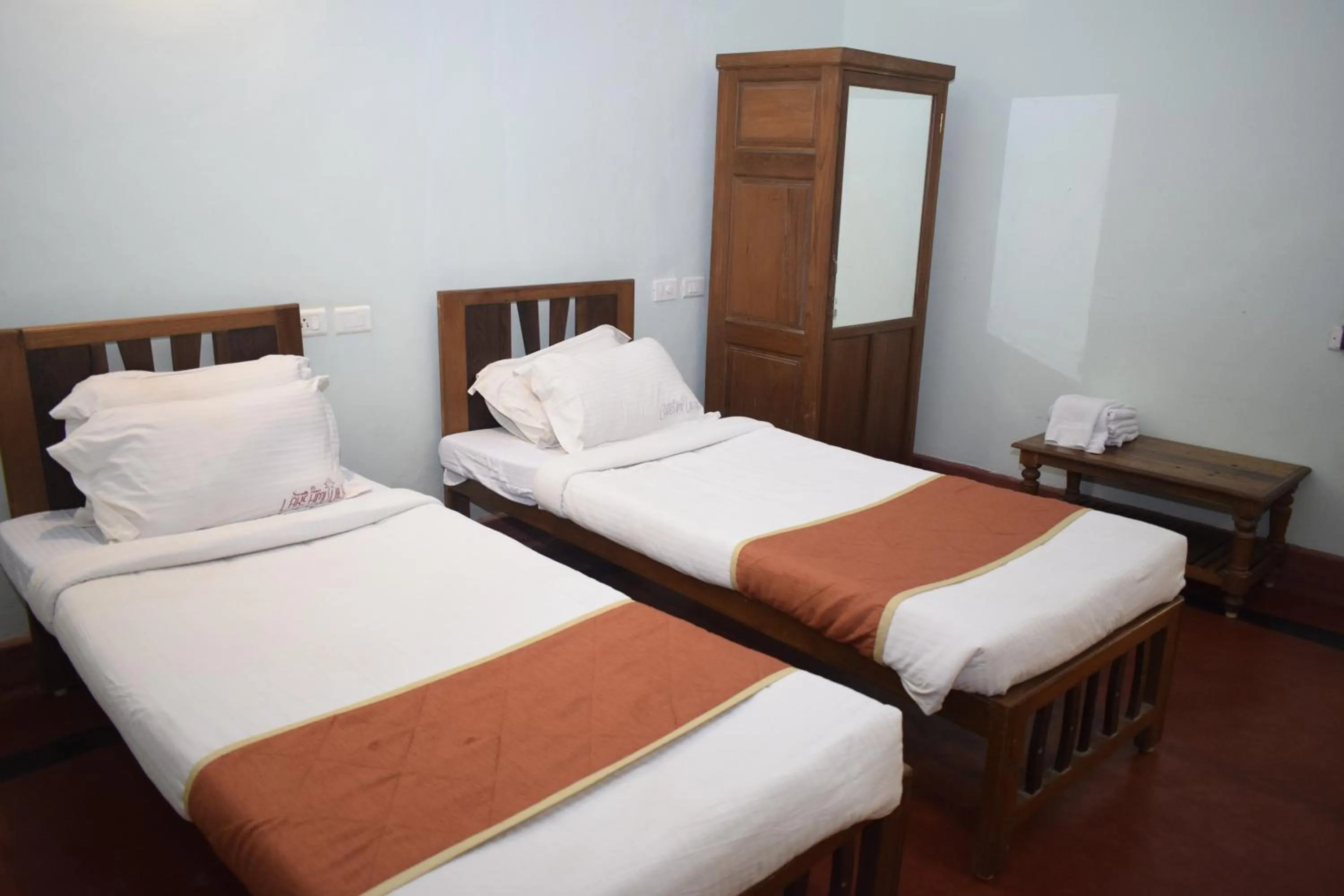 Bed in Lakshmi Vilas