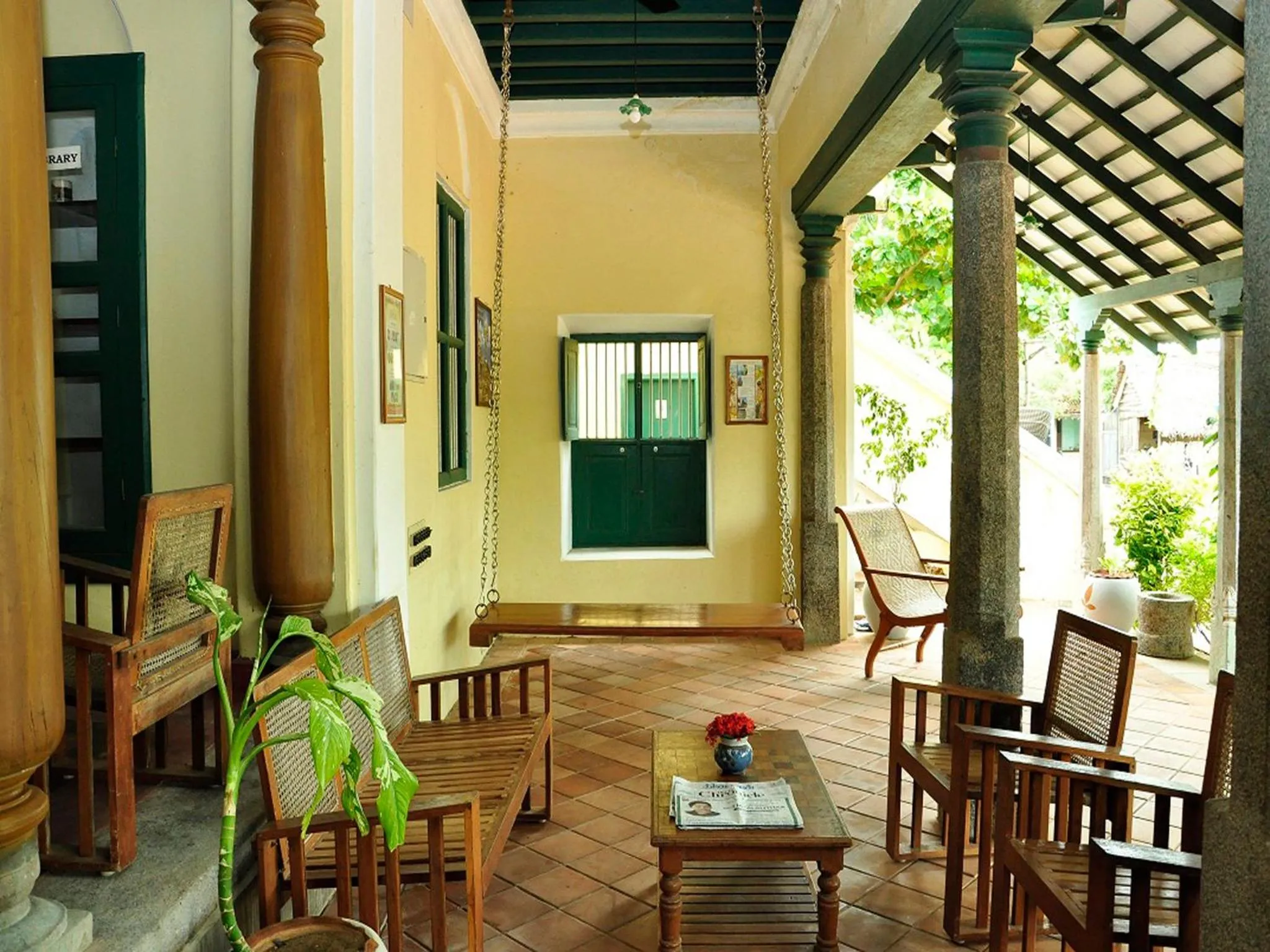 Lobby or reception in Lakshmi Vilas