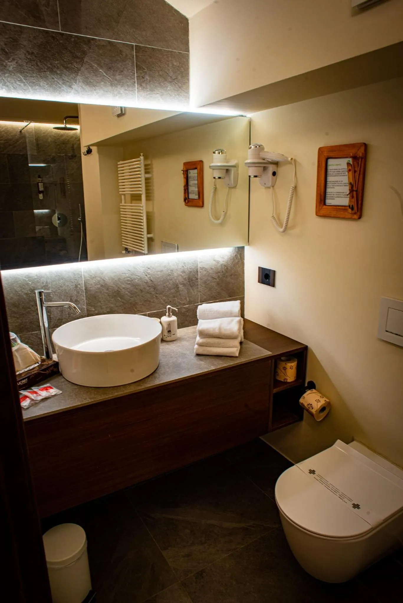 Bathroom in Hotel De Champoluc