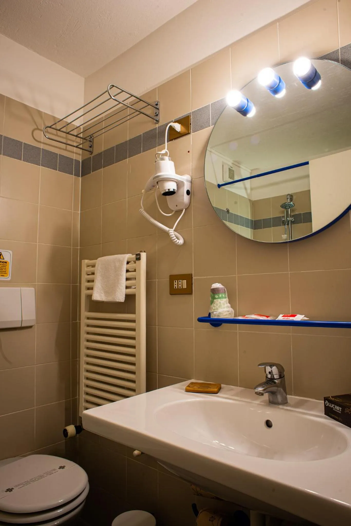 Bathroom in Hotel De Champoluc
