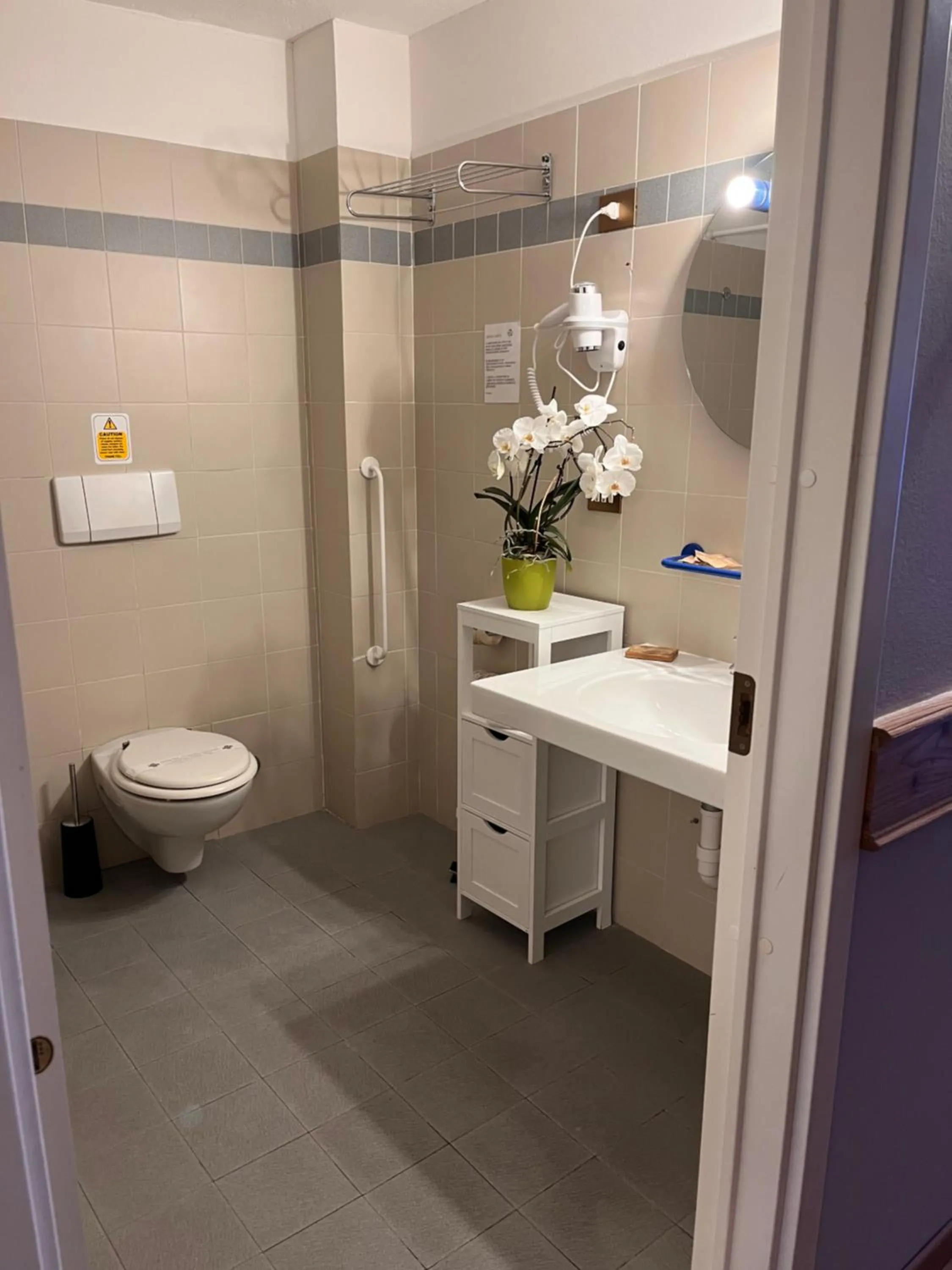 Bathroom in Hotel De Champoluc