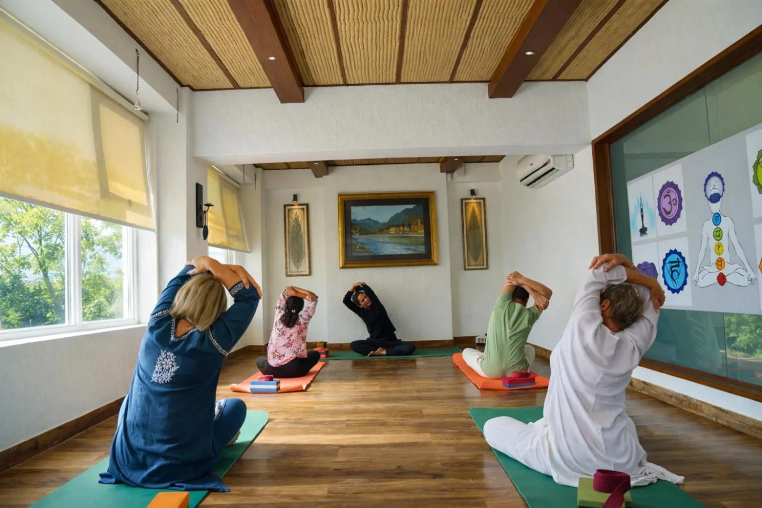 Activities in Yog Niketan By Sanskriti