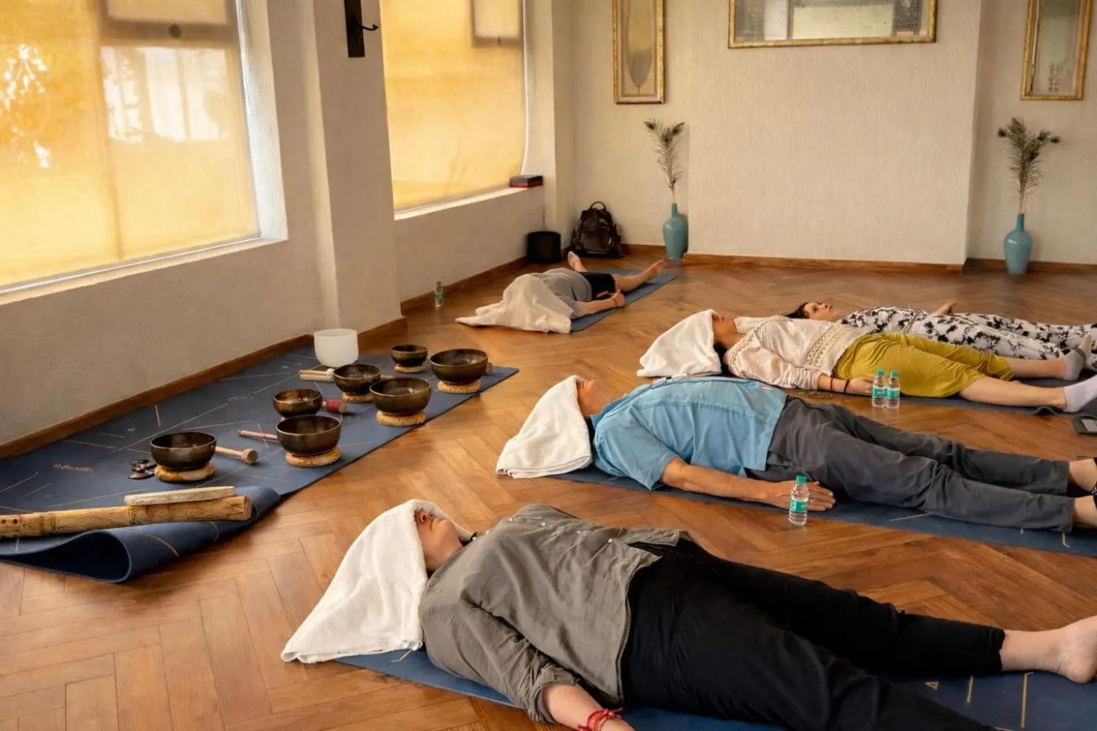 Activities in Yog Niketan By Sanskriti