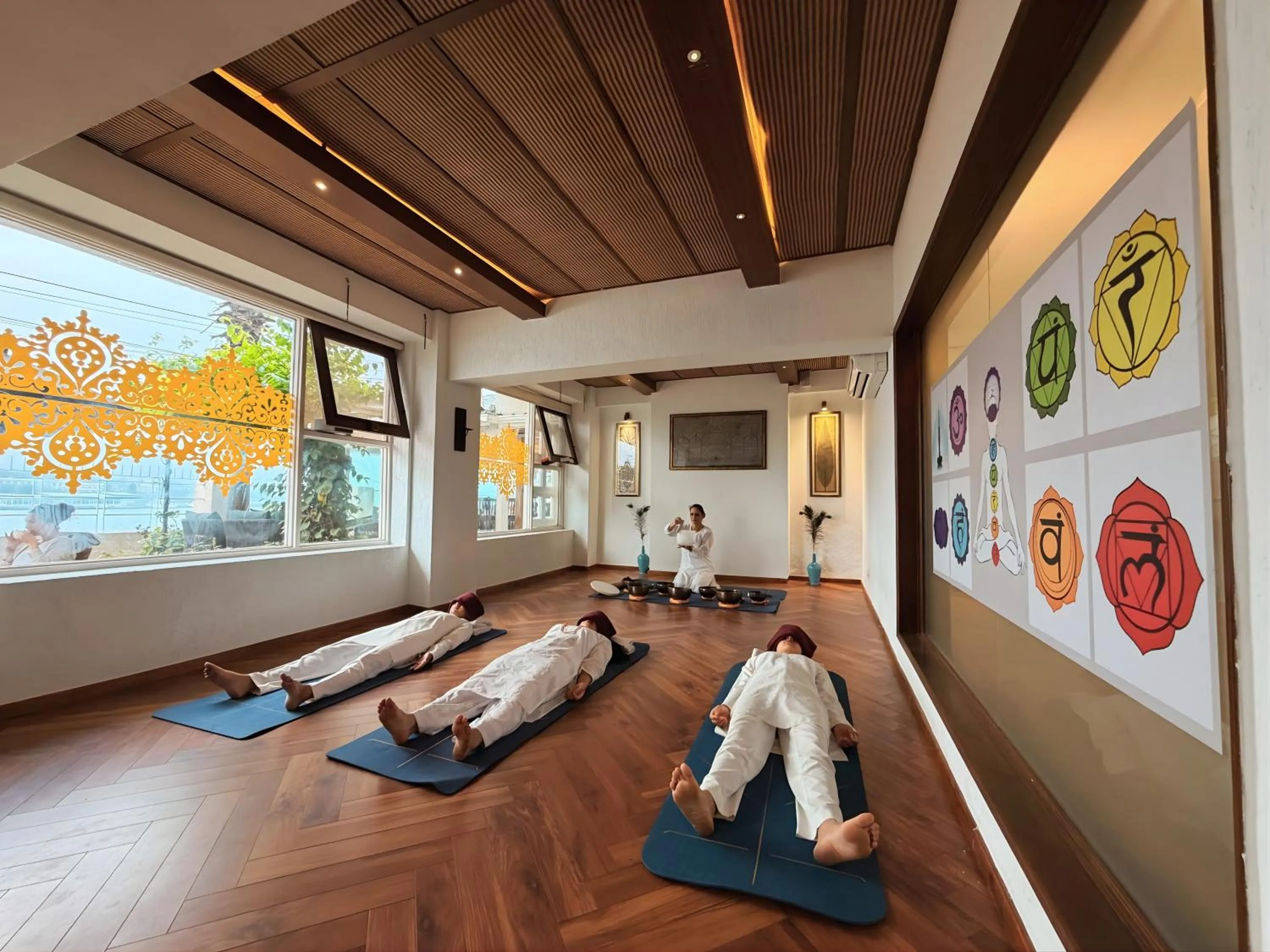 Area and facilities in Yog Niketan By Sanskriti