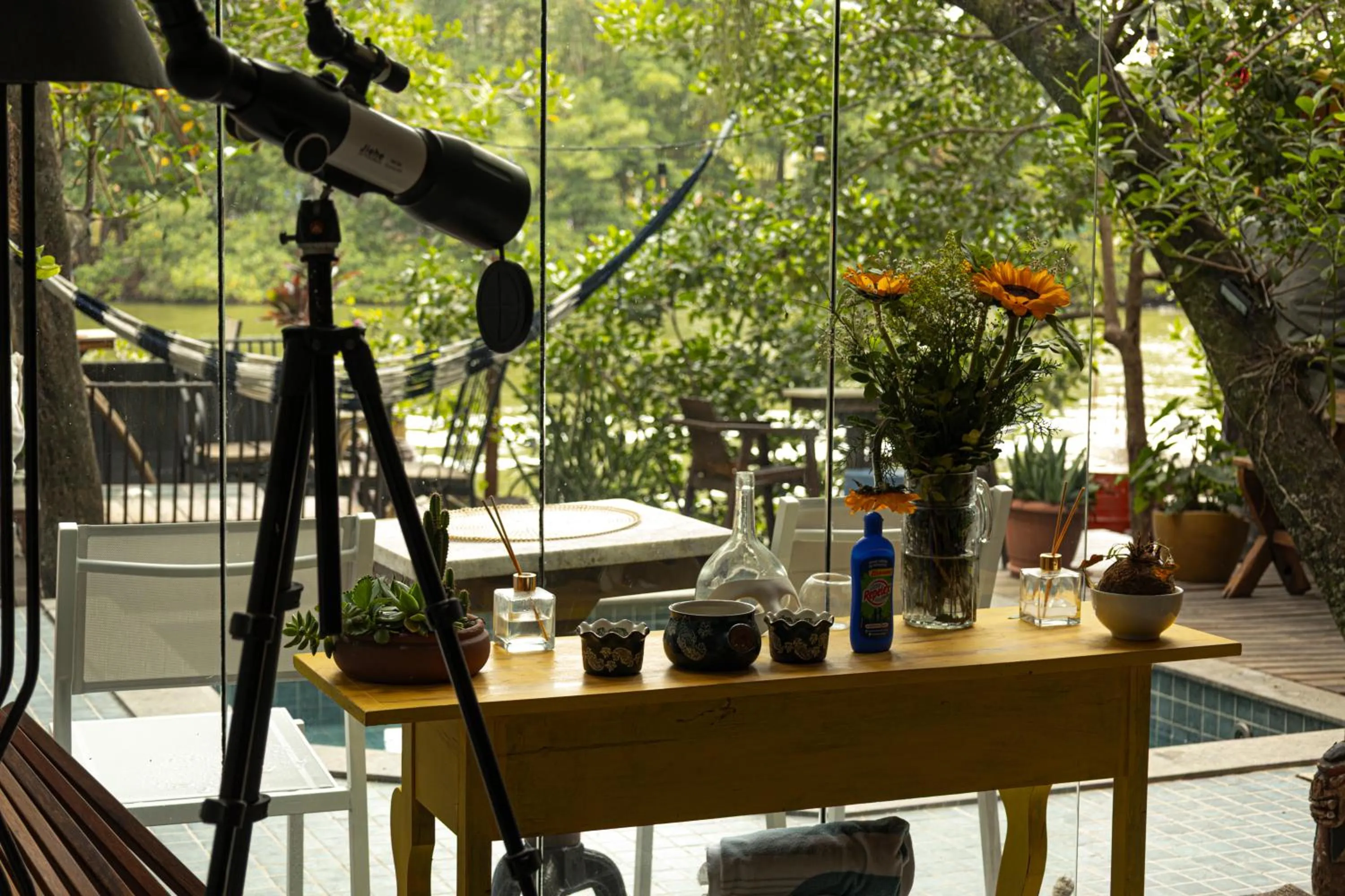 Garden view in Casanova Residence - Barra da Tijuca na Ilha da Gigoia