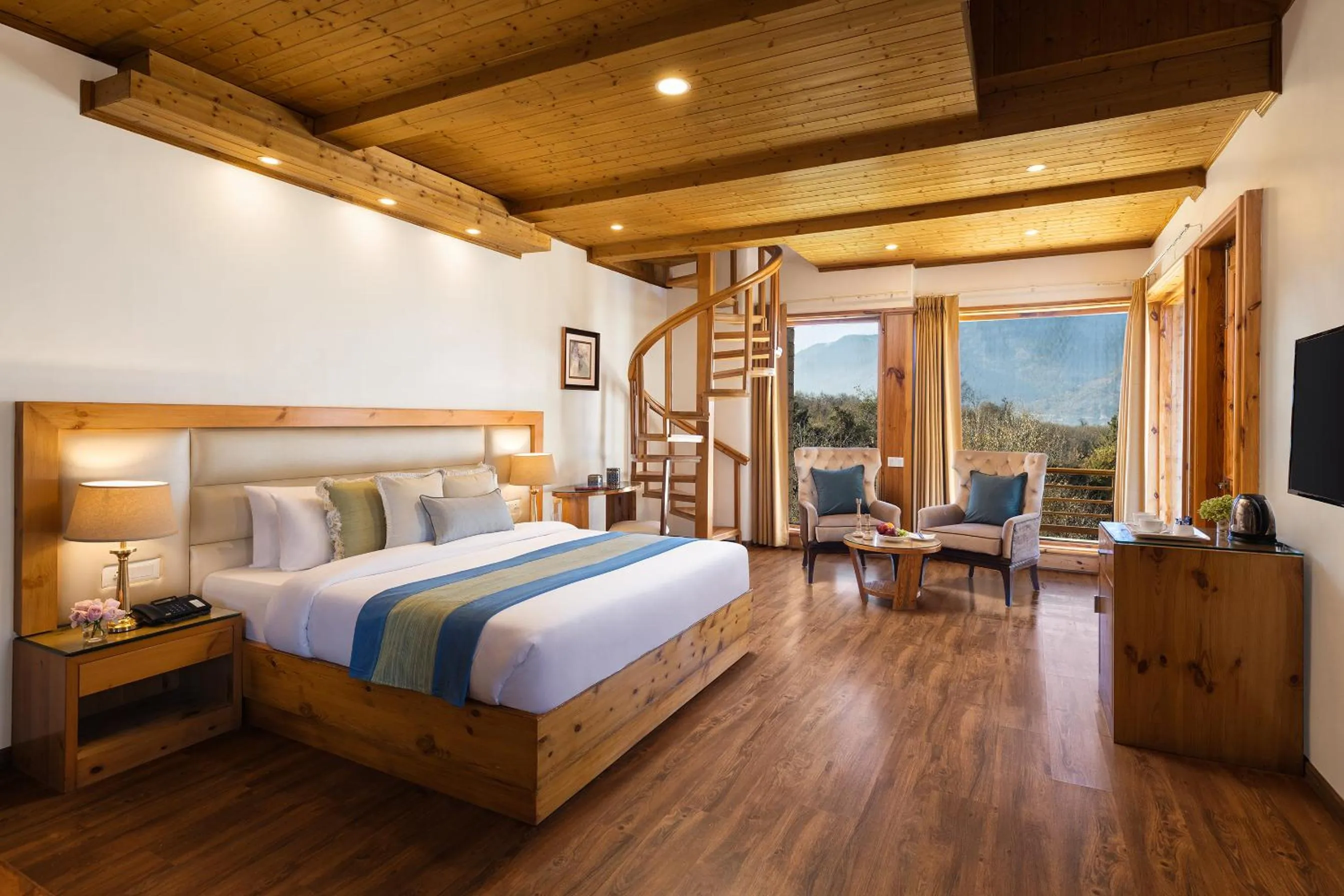 Bedroom, Bed in Baragarh Resort & Spa, Manali- IHCL SeleQtions