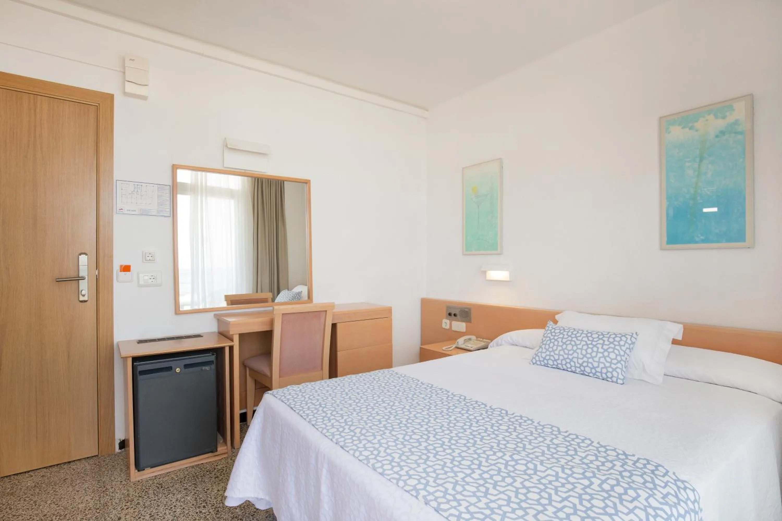 Bed in Hotel Sultán