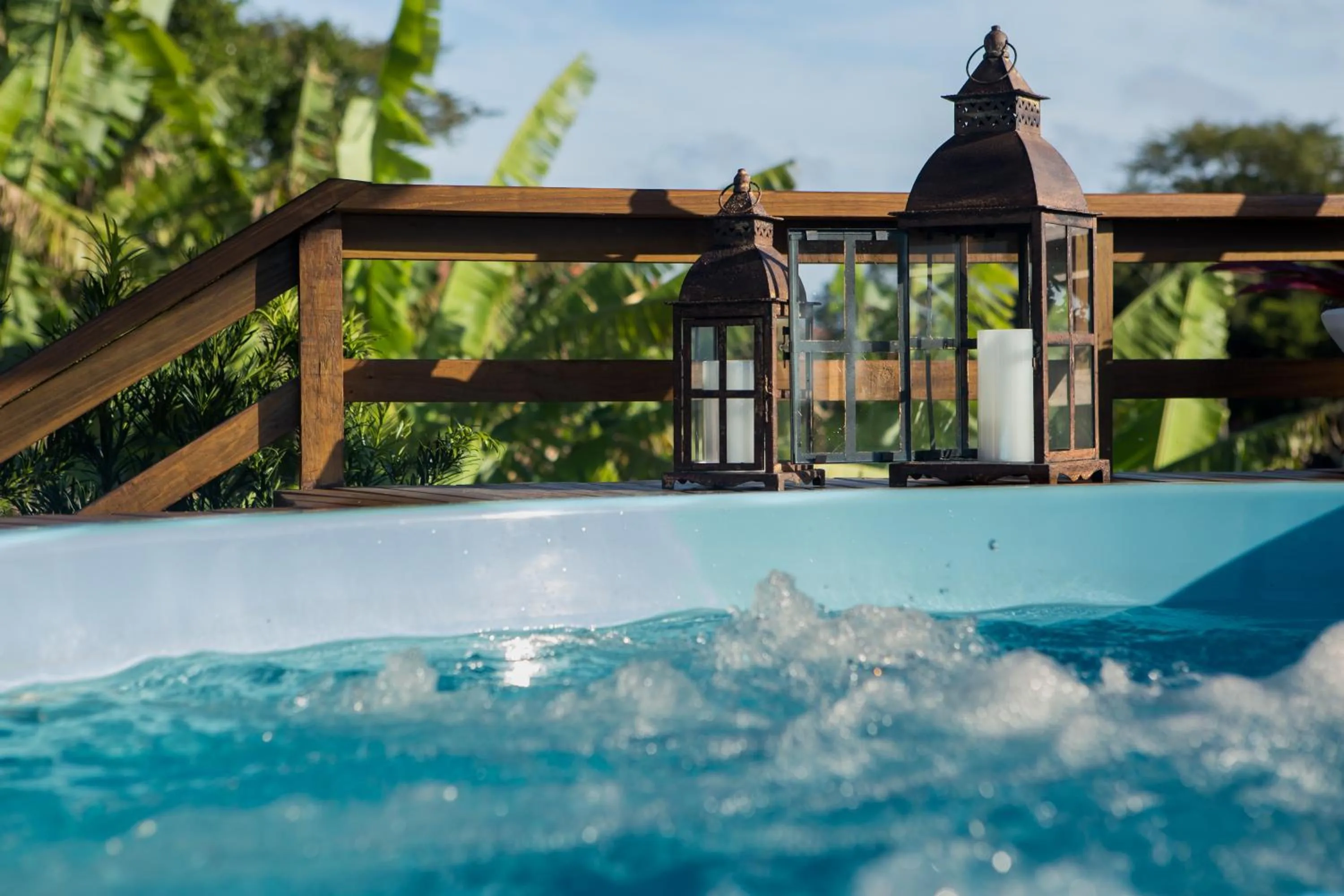 Swimming pool in Pousada Molinha