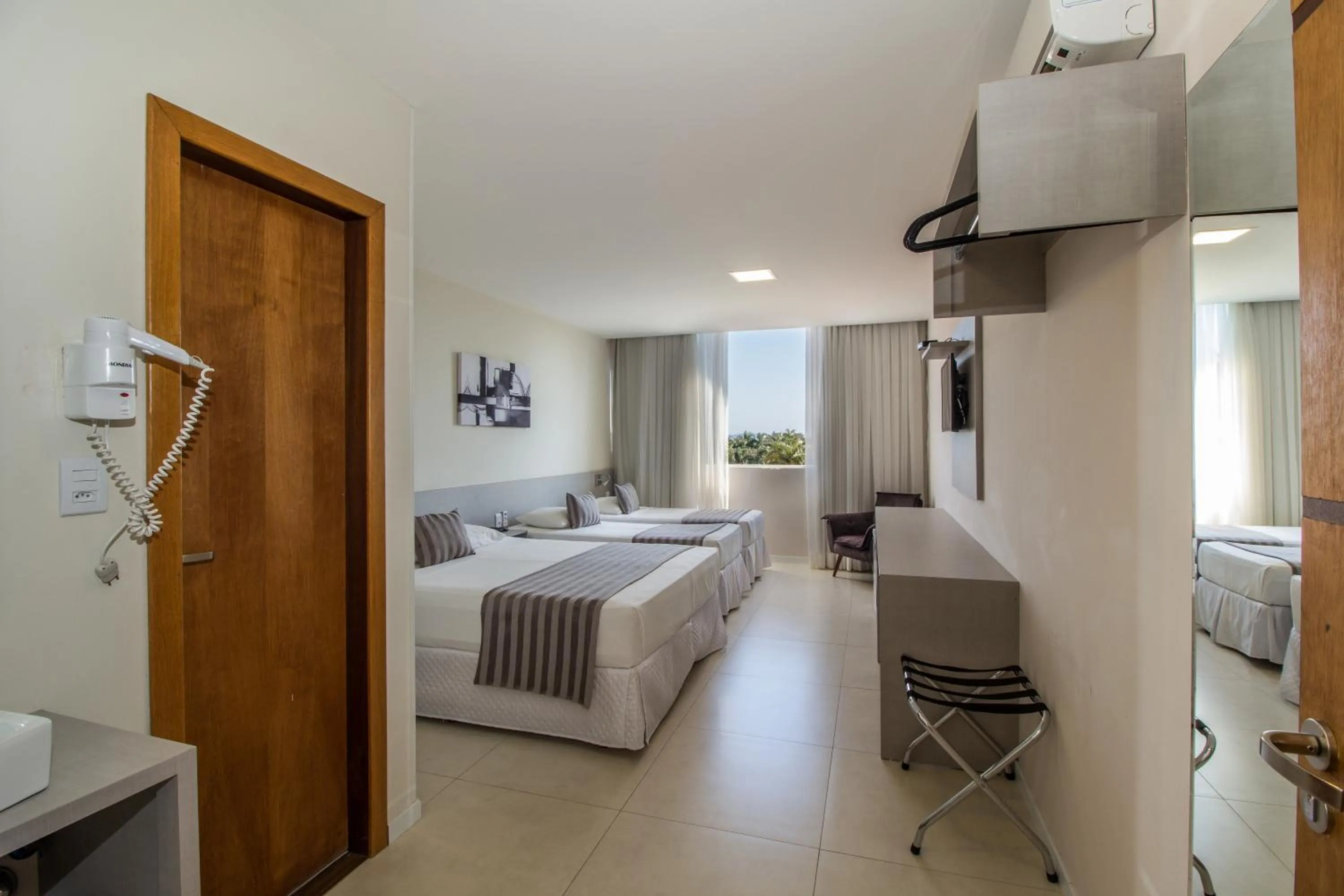 Bed in Pousada Molinha