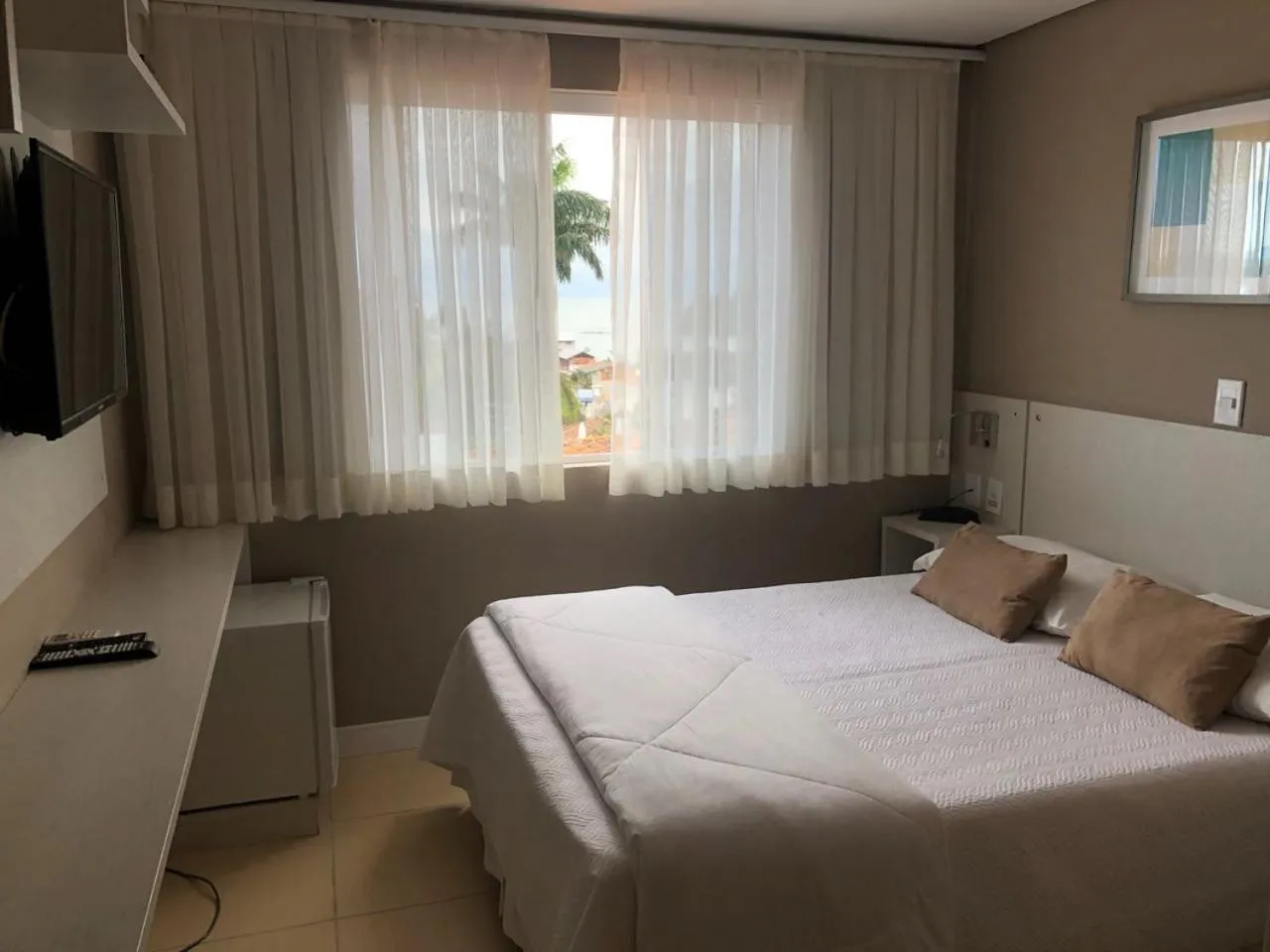 Bed in Pousada Molinha