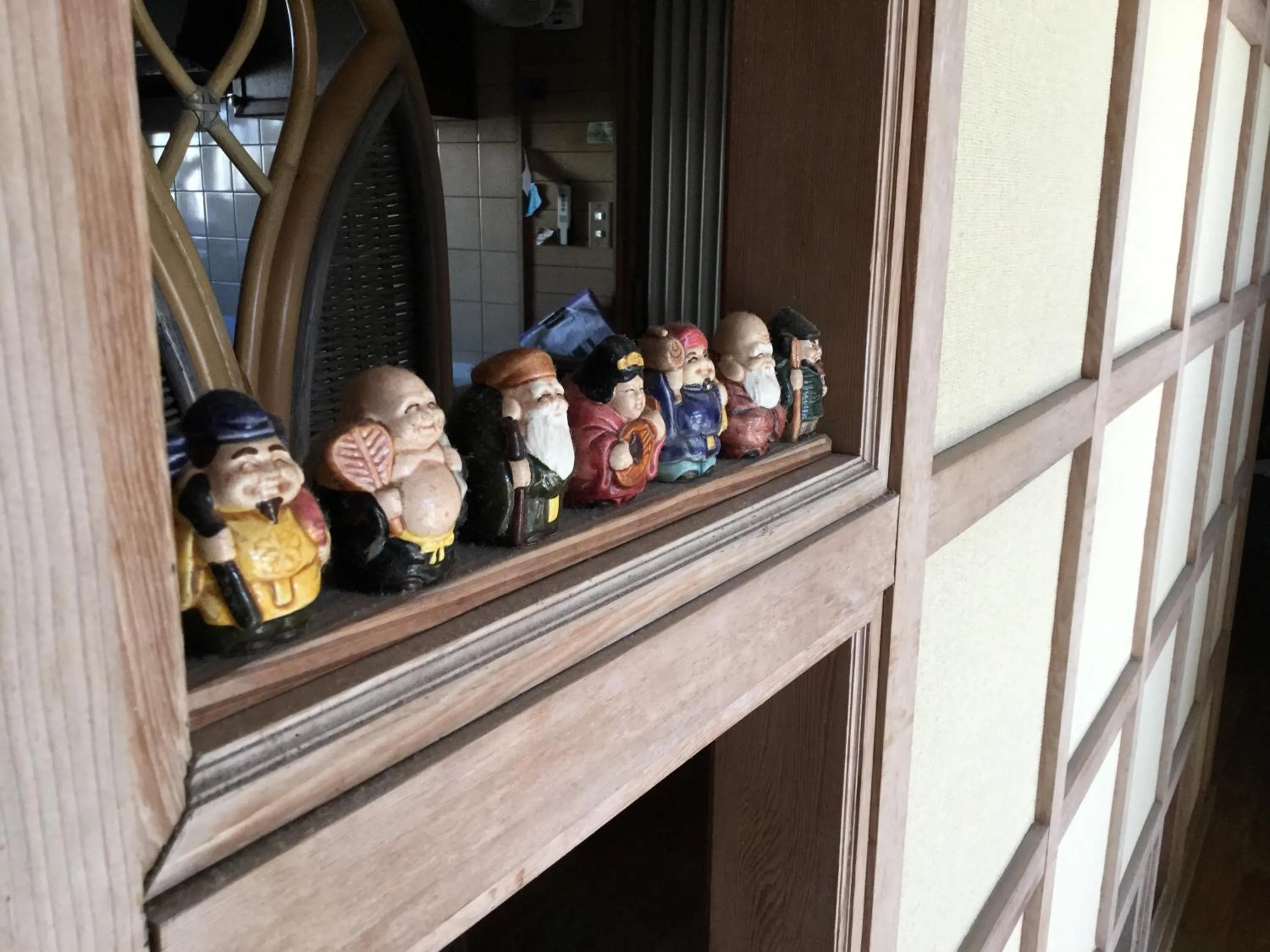 Decorative detail in Minshuku Zabaru