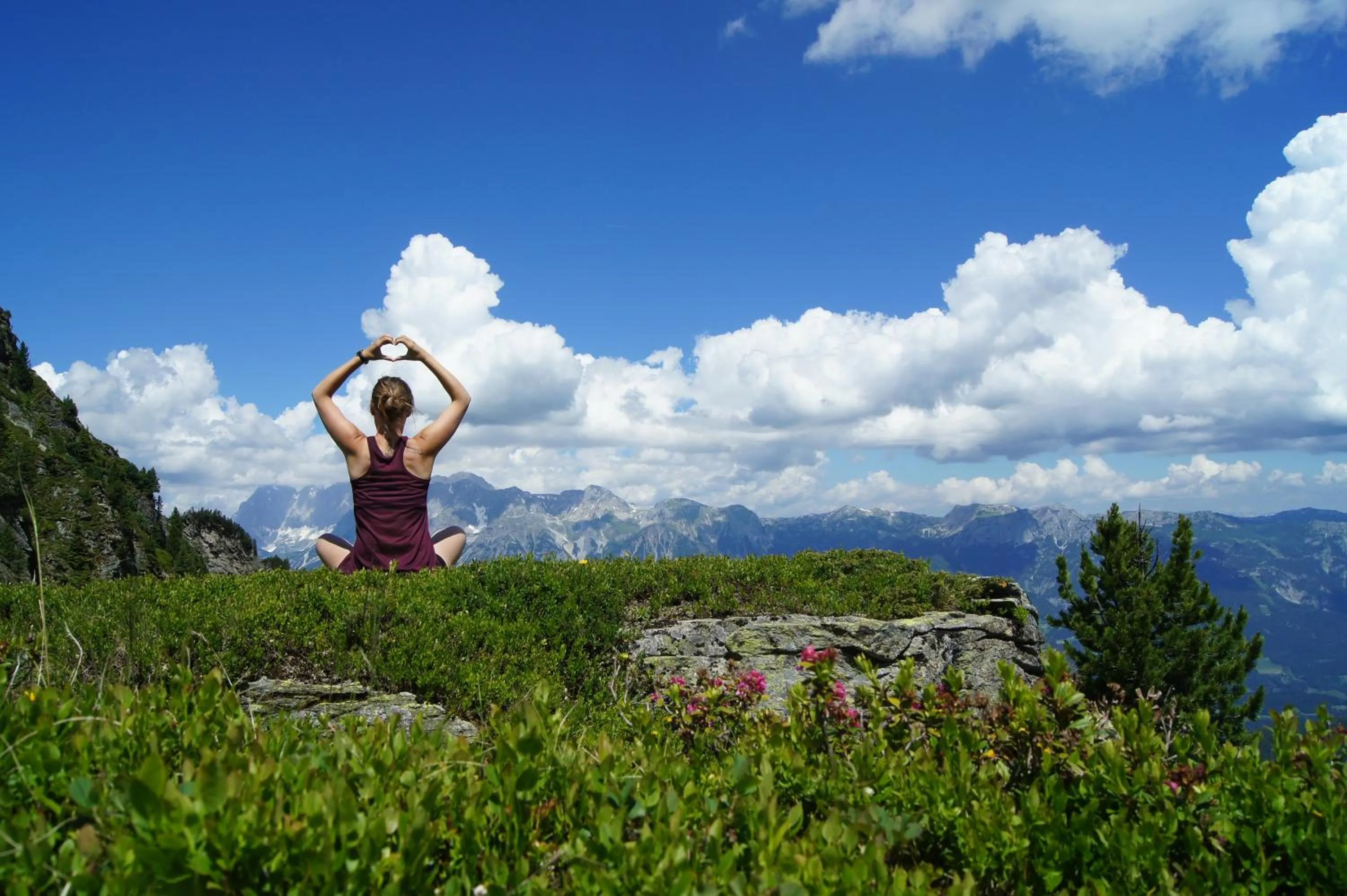 Natural landscape in Dachsteinblick