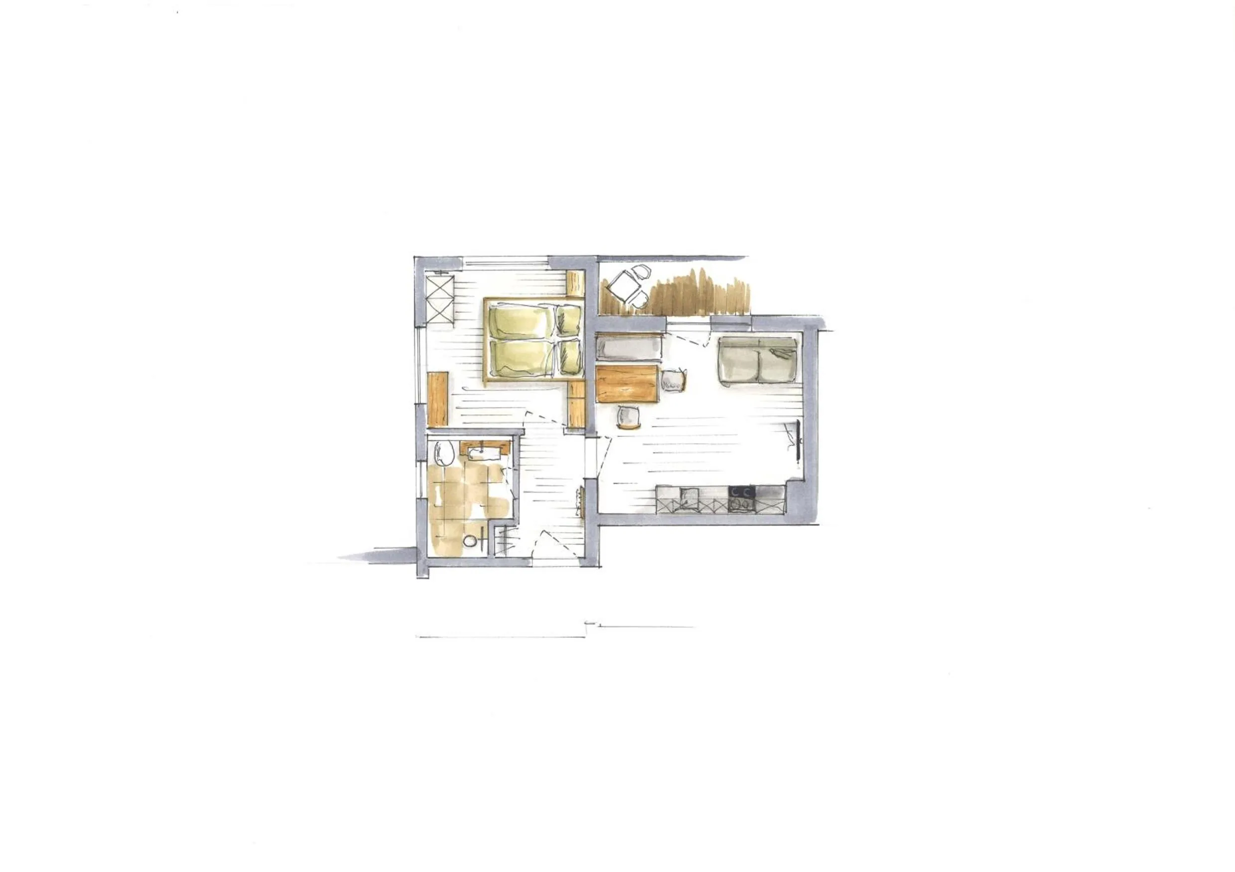 Bathroom in Dachsteinblick