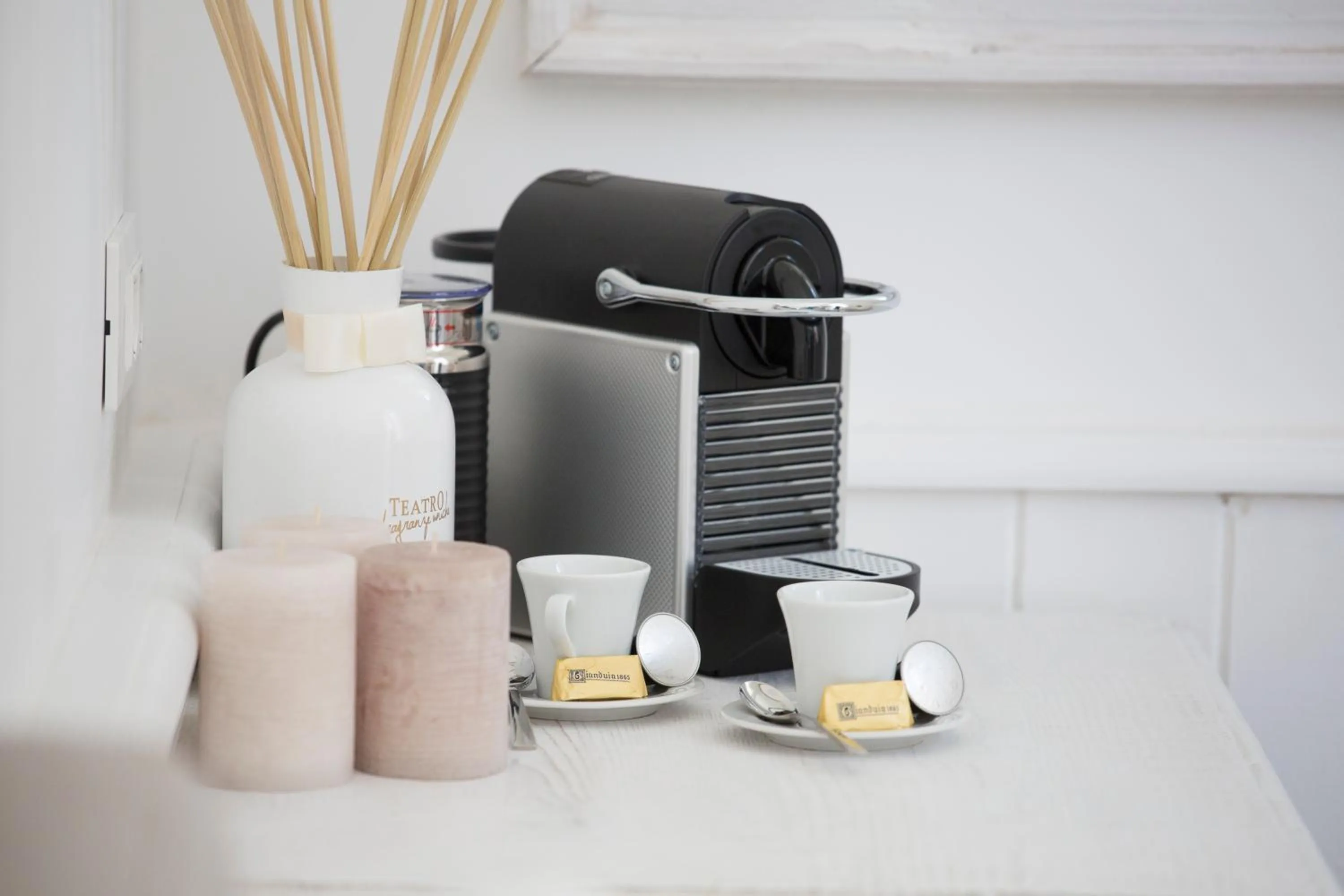 Decorative detail in Primo Piano Suites