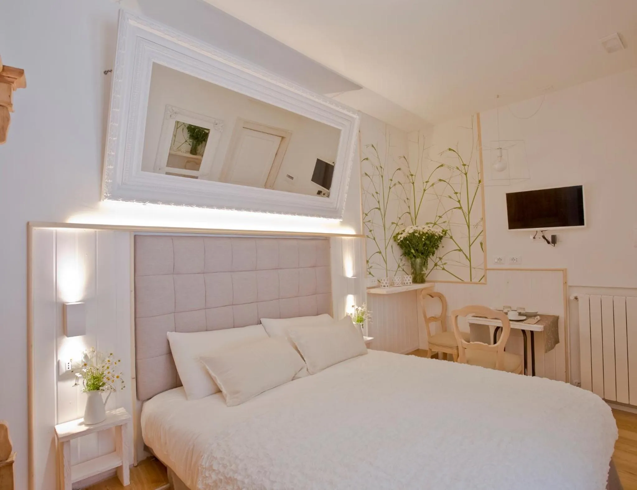 Bed in Primo Piano Suites