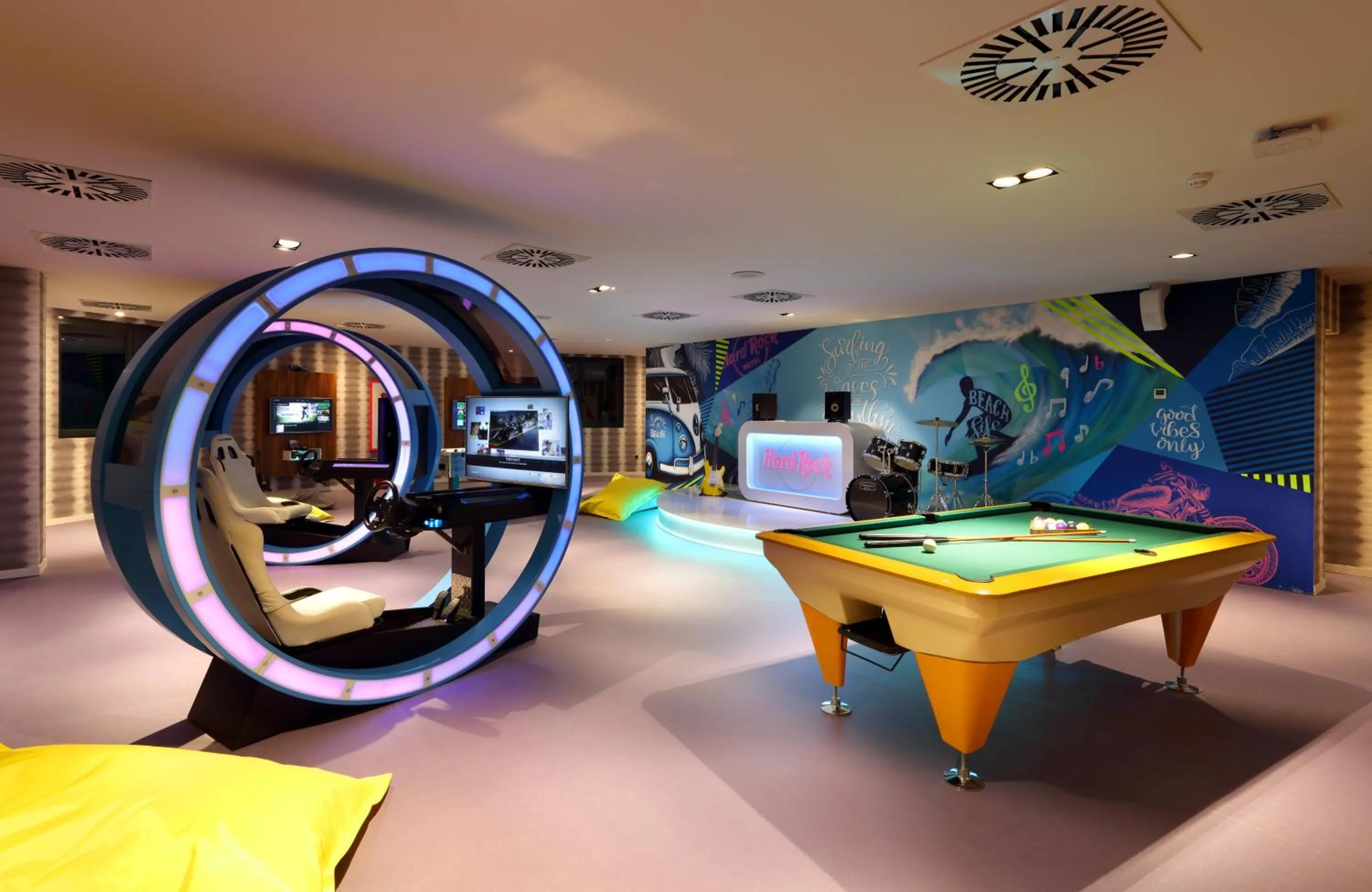 Children play ground in Hard Rock Hotel Tenerife